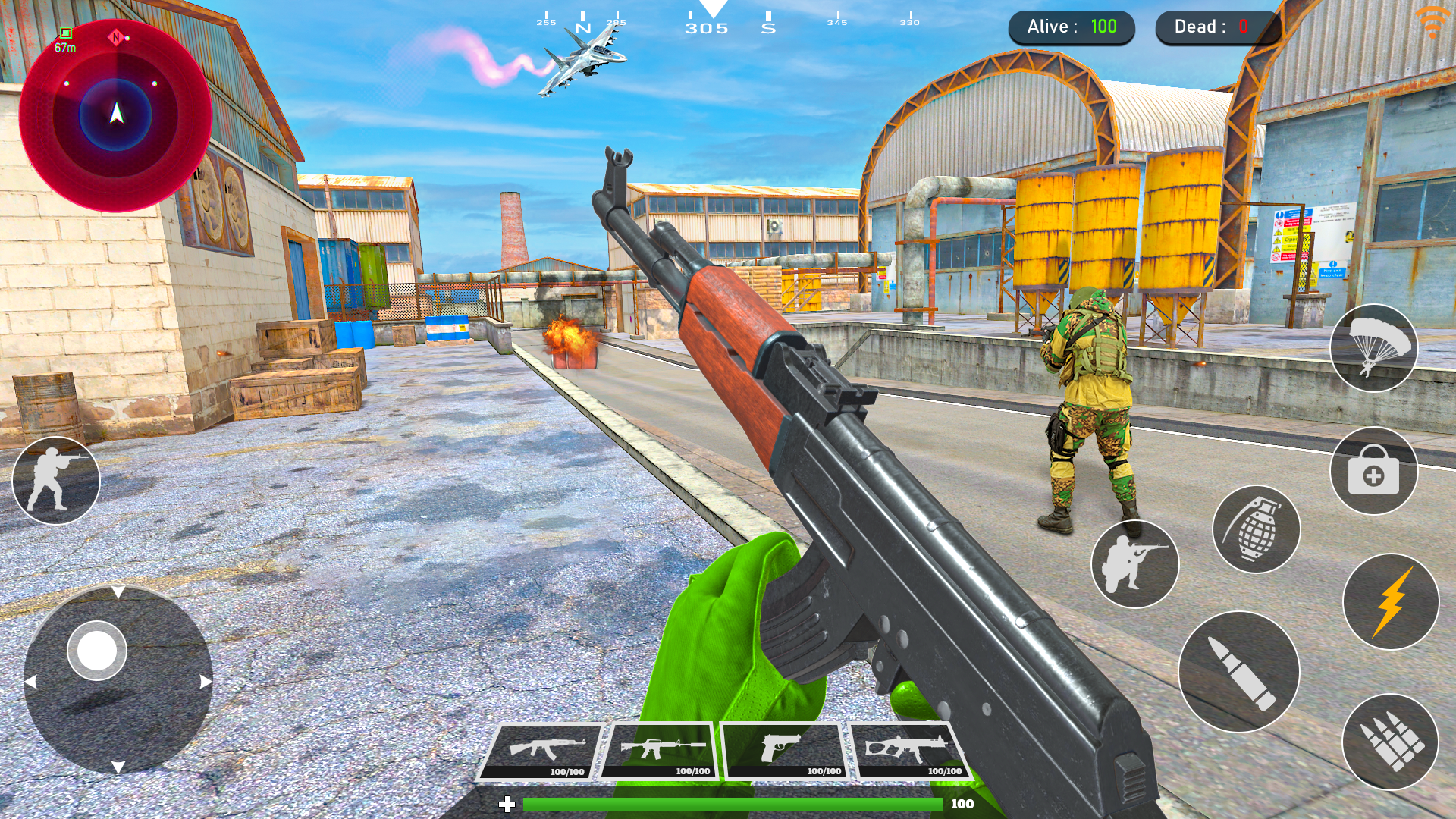 اسکرین شات 3 برنامه Special Duty-Fps Shooting game