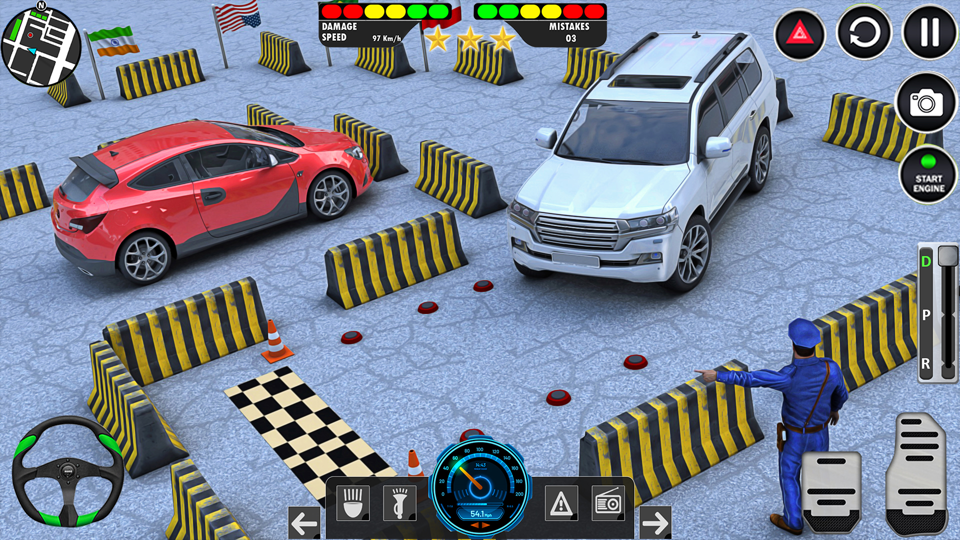 اسکرین شات 5 بازی Driving School Sim Car Parking