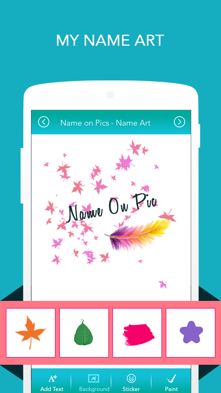 اسکرین شات 4 برنامه Name on Pics - Name Art