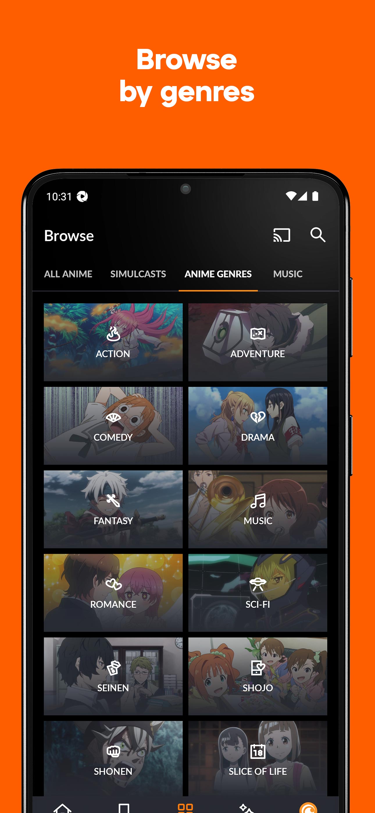 اسکرین شات برنامه Crunchyroll 2