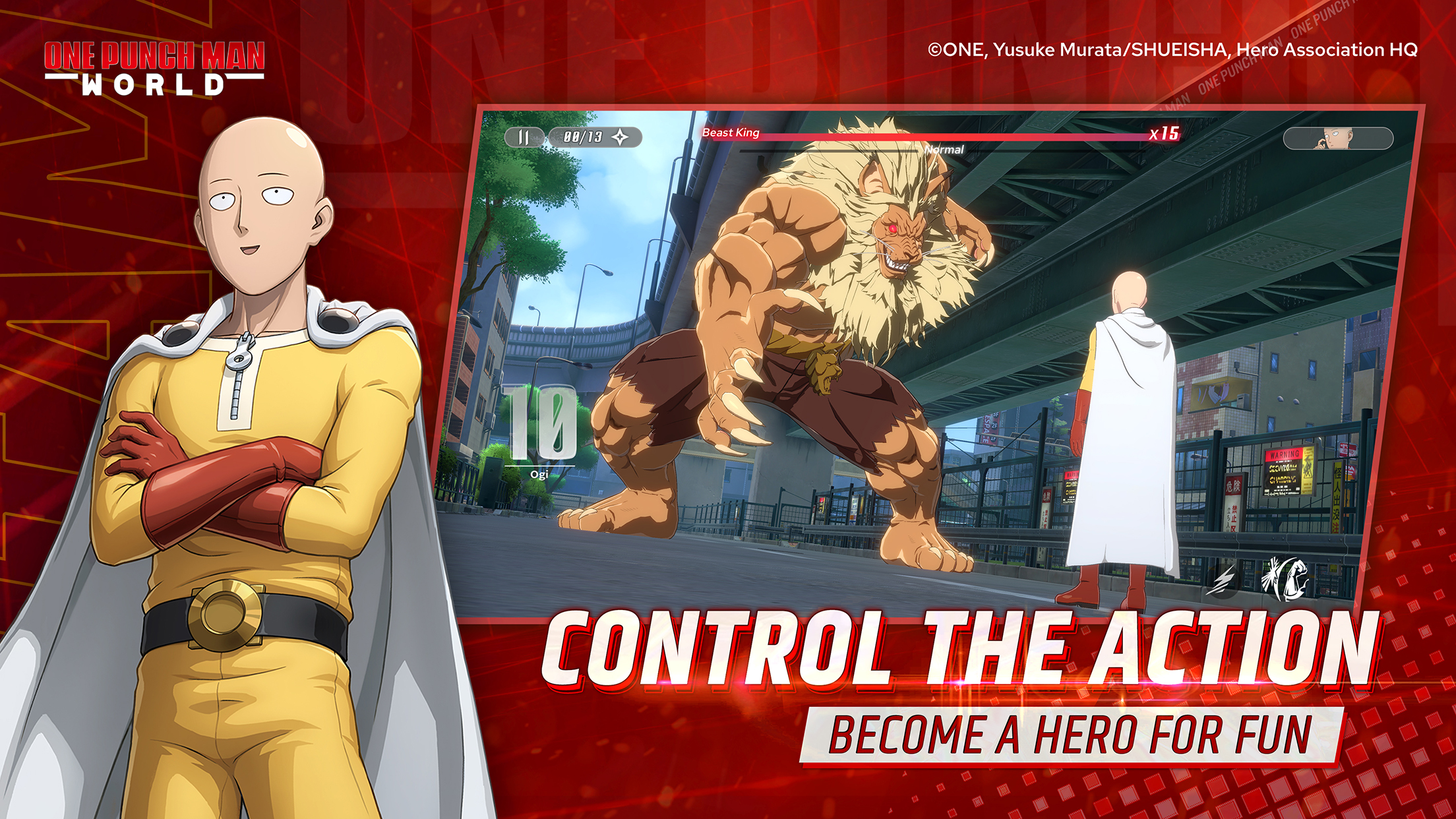 اسکرین شات 2 بازی One Punch Man World