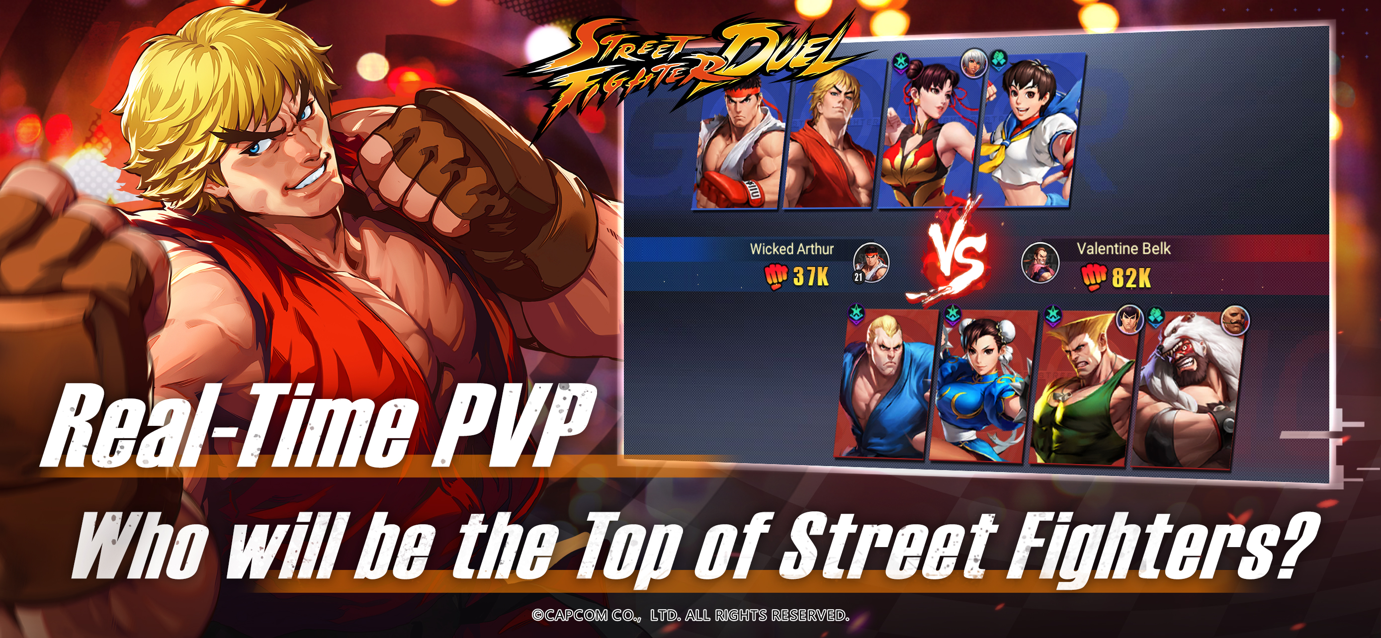 اسکرین شات 4 بازی Street Fighter Duel - Idle RPG