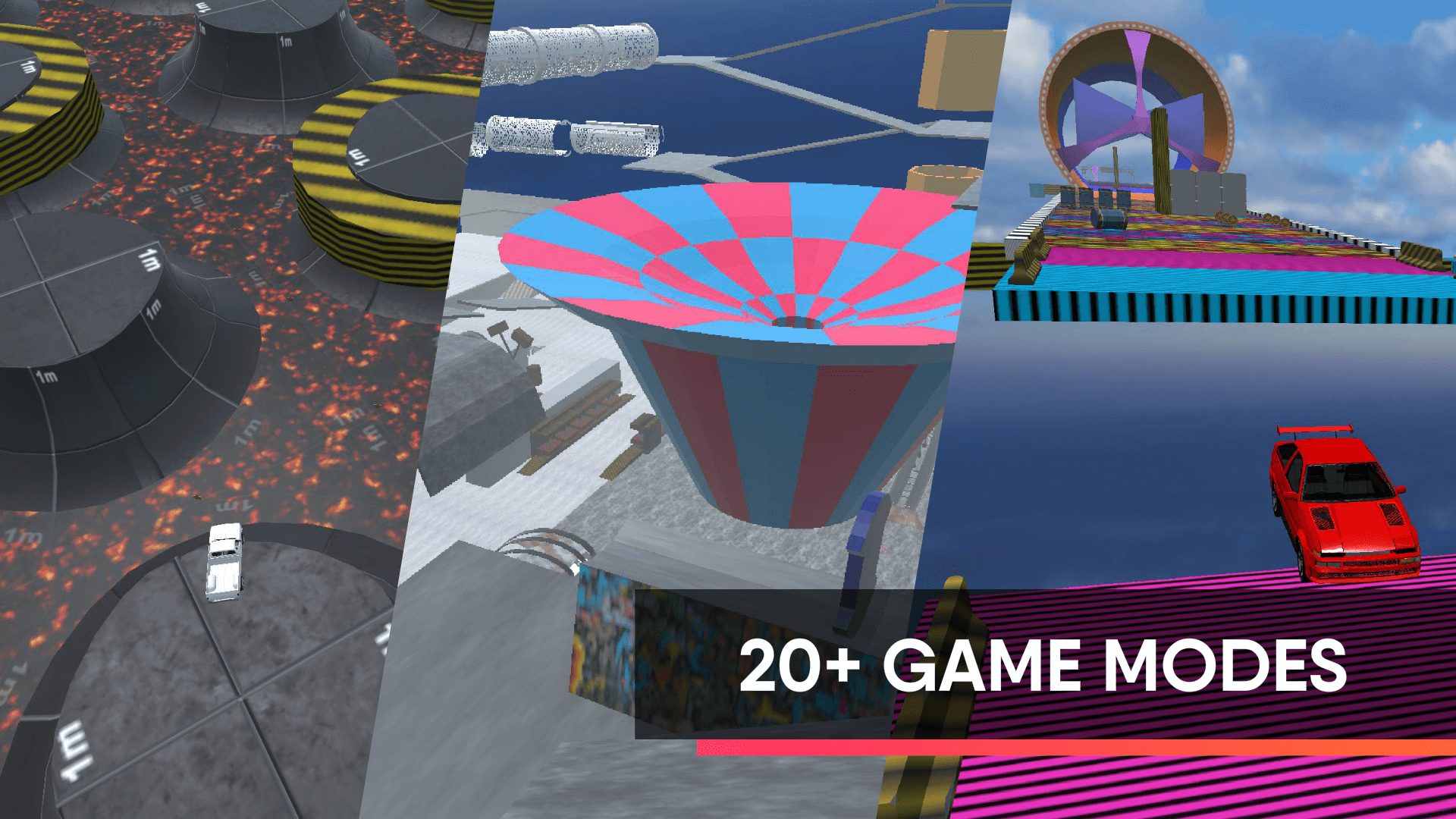 اسکرین شات 3 بازی CrashX: car crash sandbox 3D
