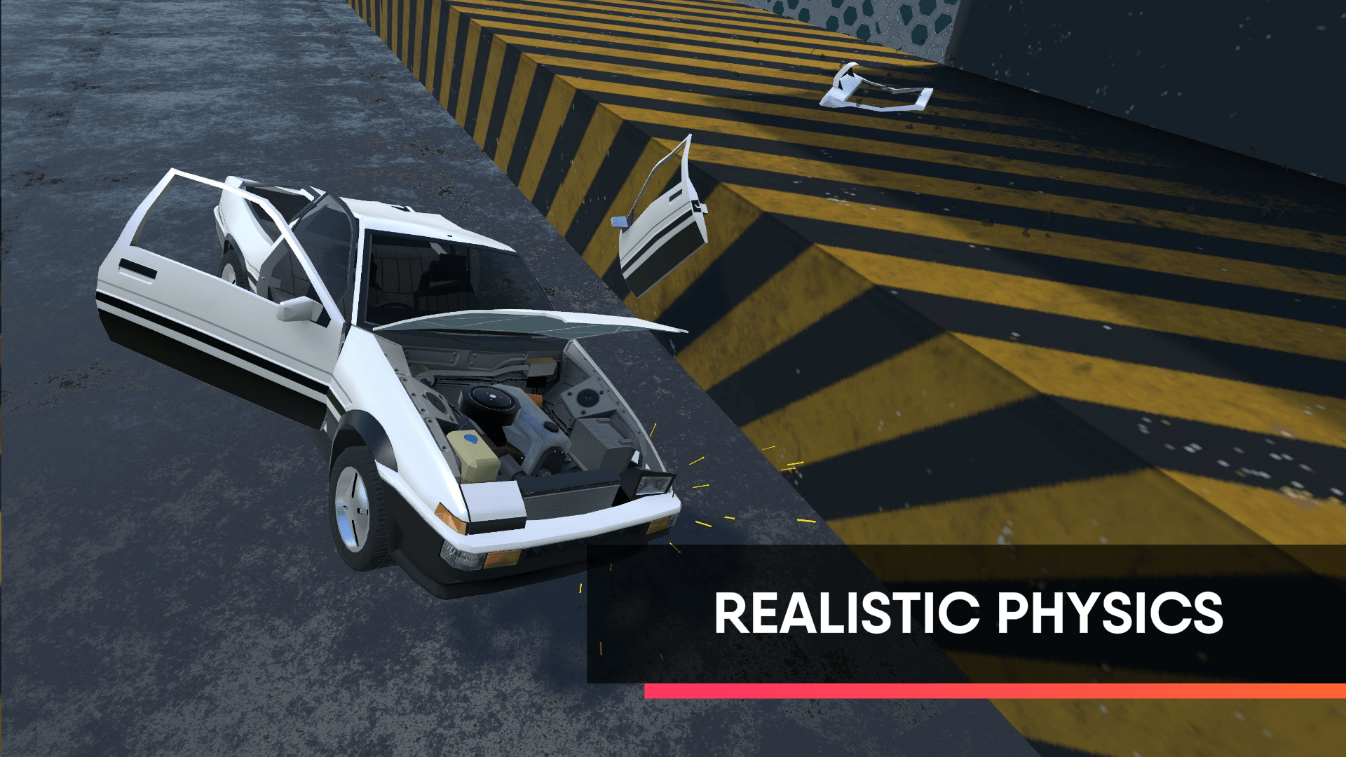 اسکرین شات 1 بازی CrashX: car crash sandbox 3D