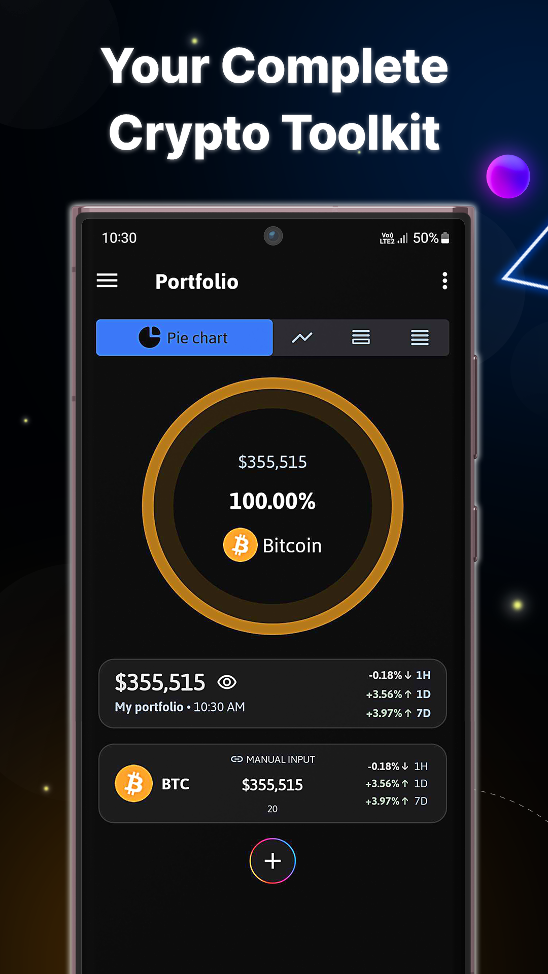 اسکرین شات 1 برنامه The Crypto App: News & Alerts