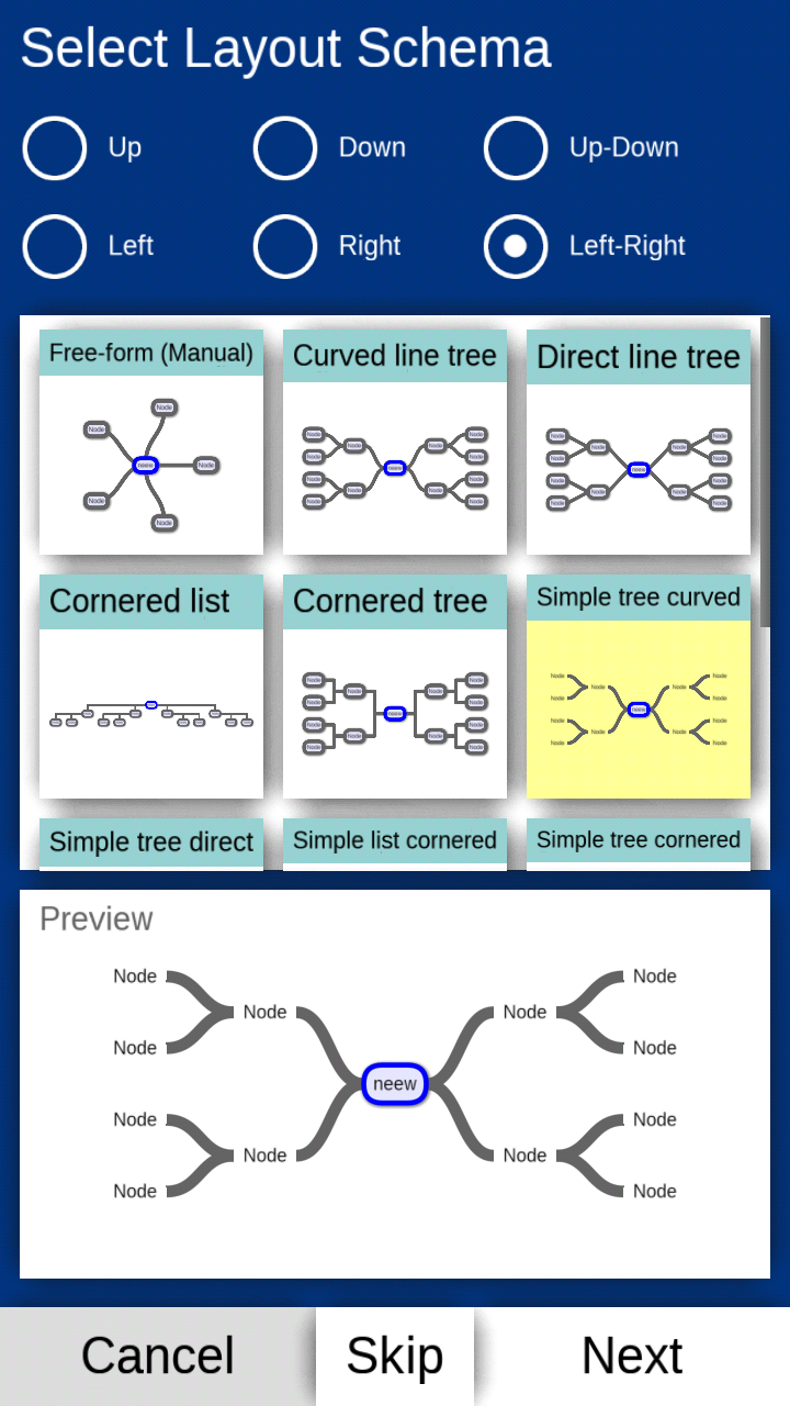 اسکرین شات 3 برنامه miMind - Easy Mind Mapping