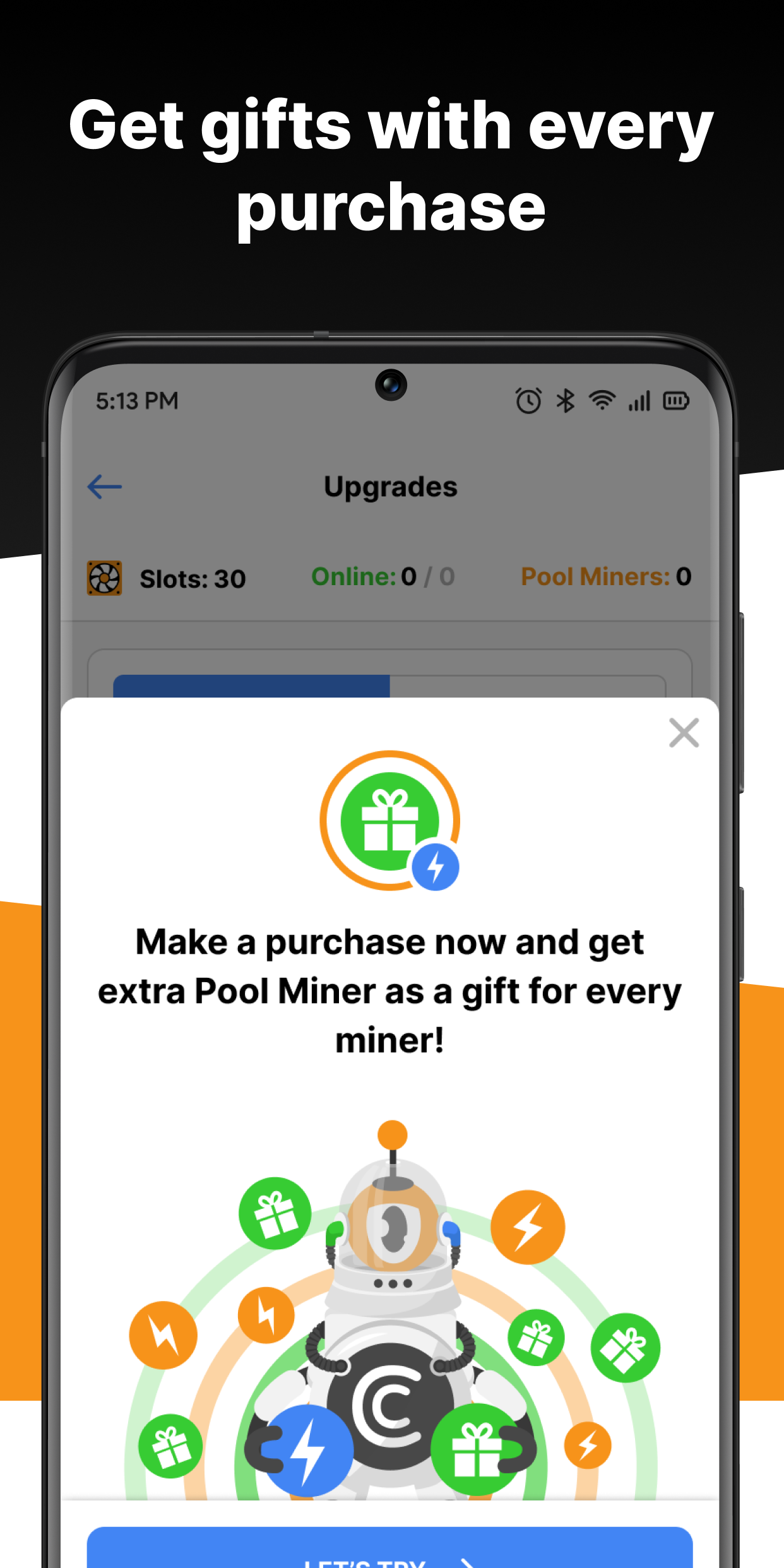 اسکرین شات 7 برنامه CryptoTab Farm: Digital Gold