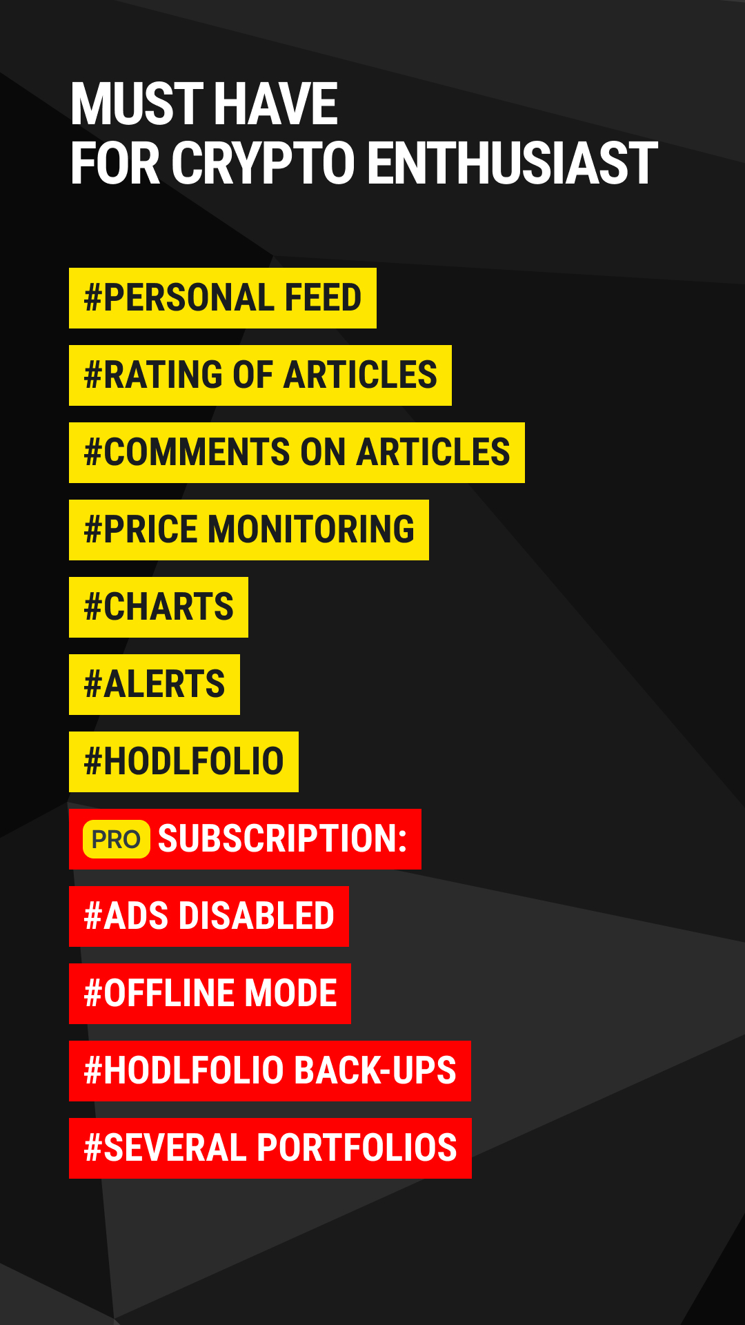 اسکرین شات 3 برنامه Crypto News: Prices, Alerts