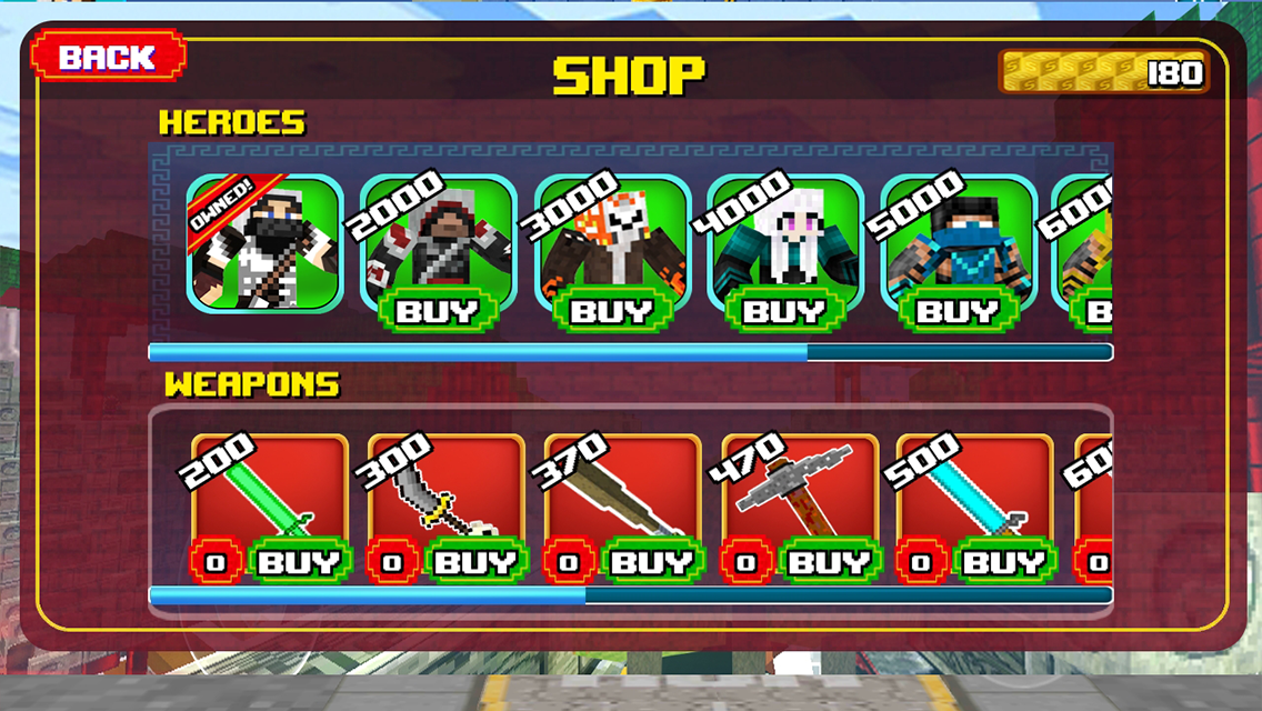 اسکرین شات 2 بازی Block Mortal Survival Battle