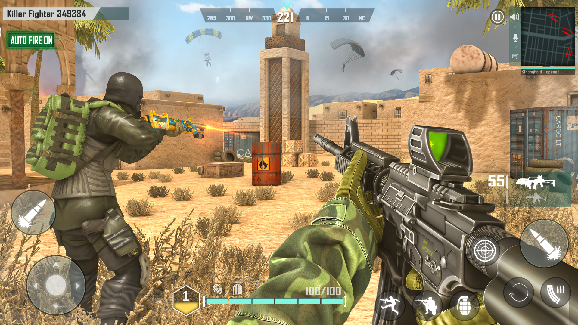 اسکرین شات 2 بازی Gun Games 3D- Offline Games