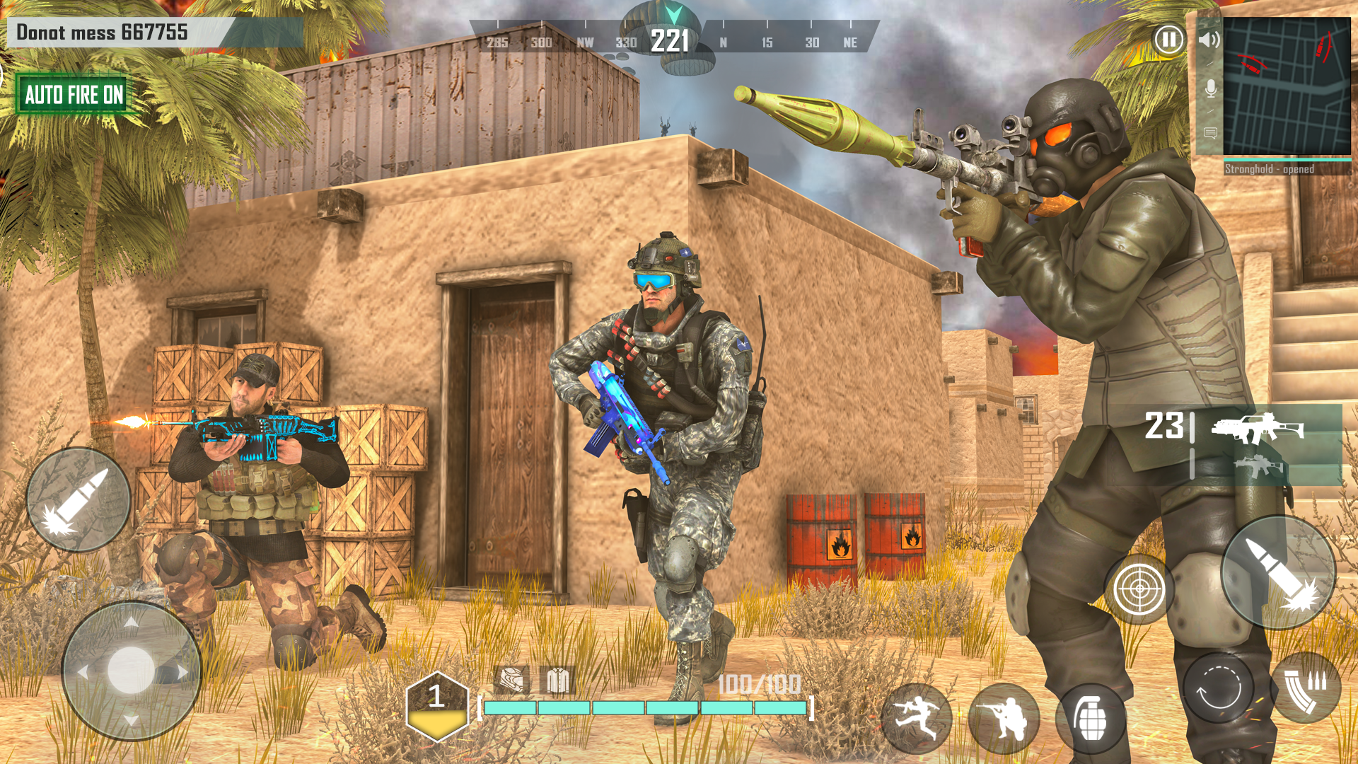 اسکرین شات 3 بازی Gun Games 3D- Offline Games
