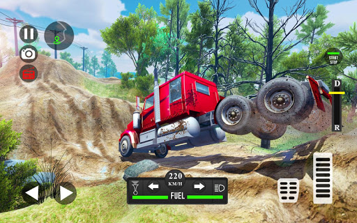 اسکرین شات 2 بازی Offroad Mud Truck Driving 2019: Cargo Trucker