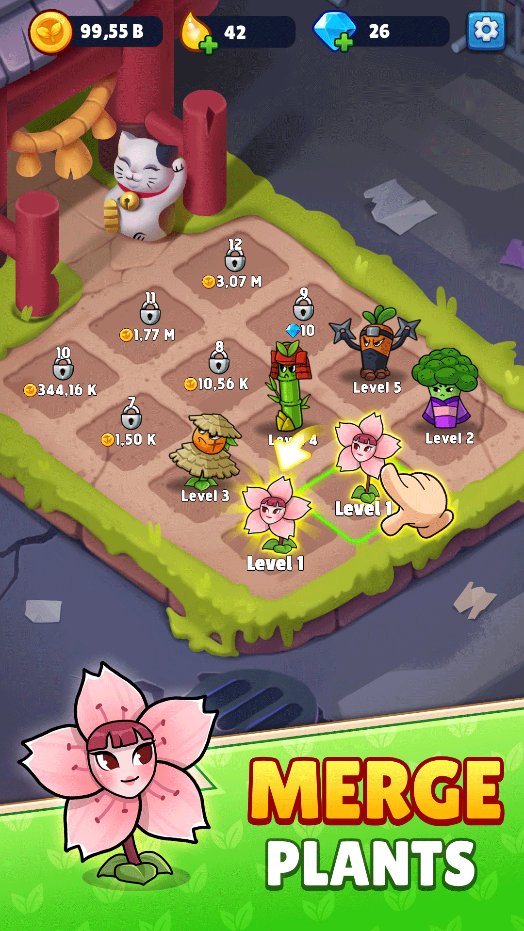 اسکرین شات 2 بازی Flower vs zombie: City Defense