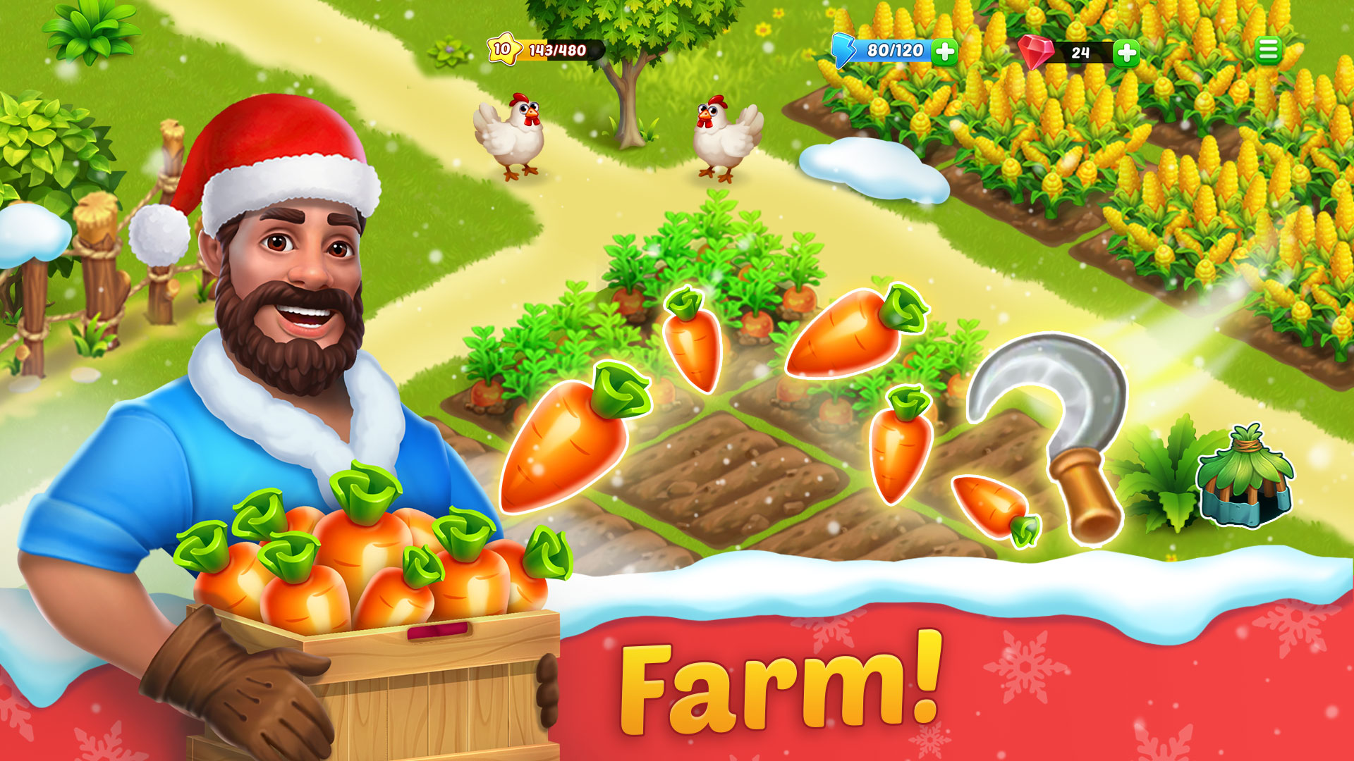 اسکرین شات 2 بازی Kong Island: Farm & Survival