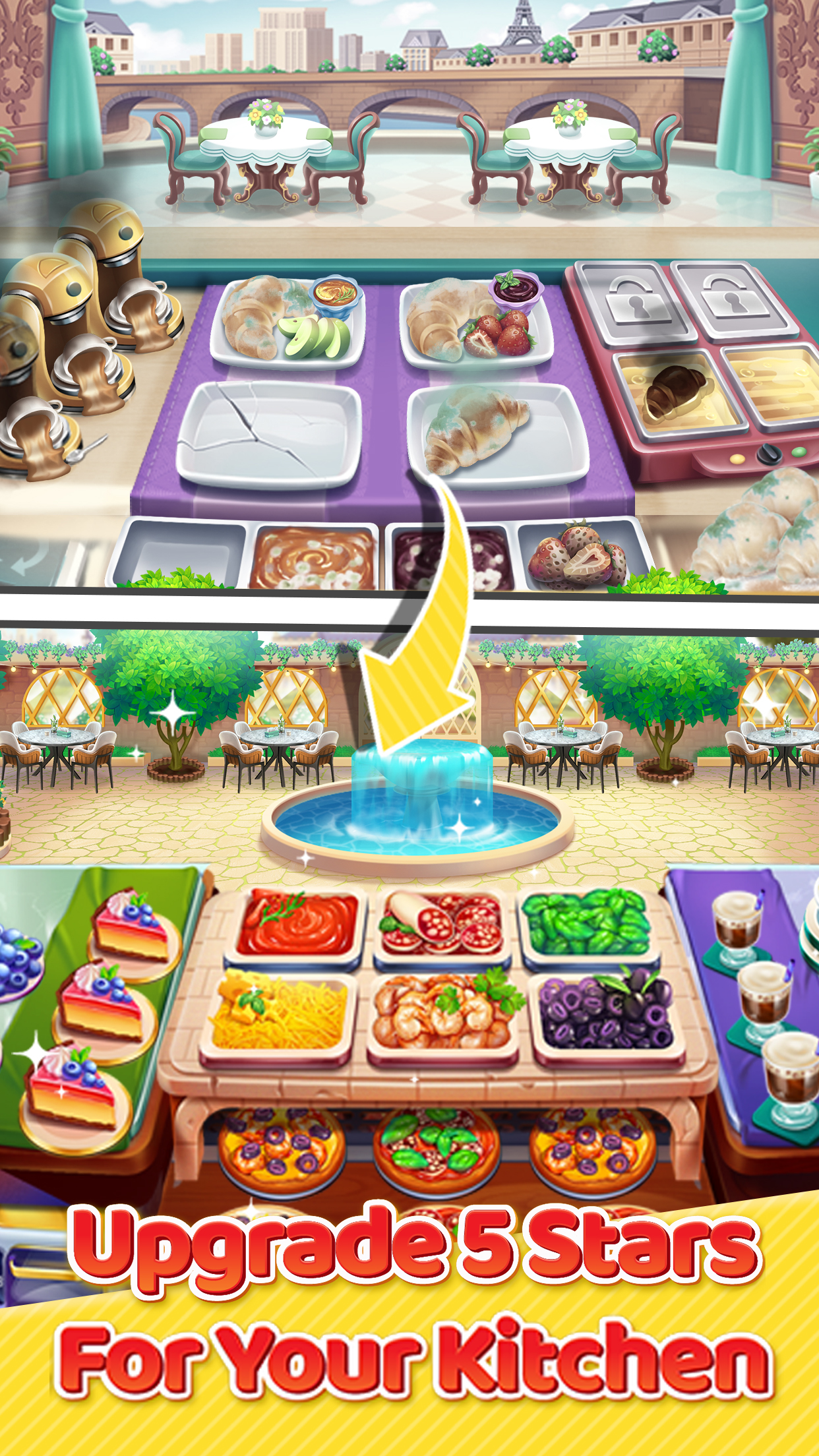 اسکرین شات 6 بازی Cooking Us: Master Chef