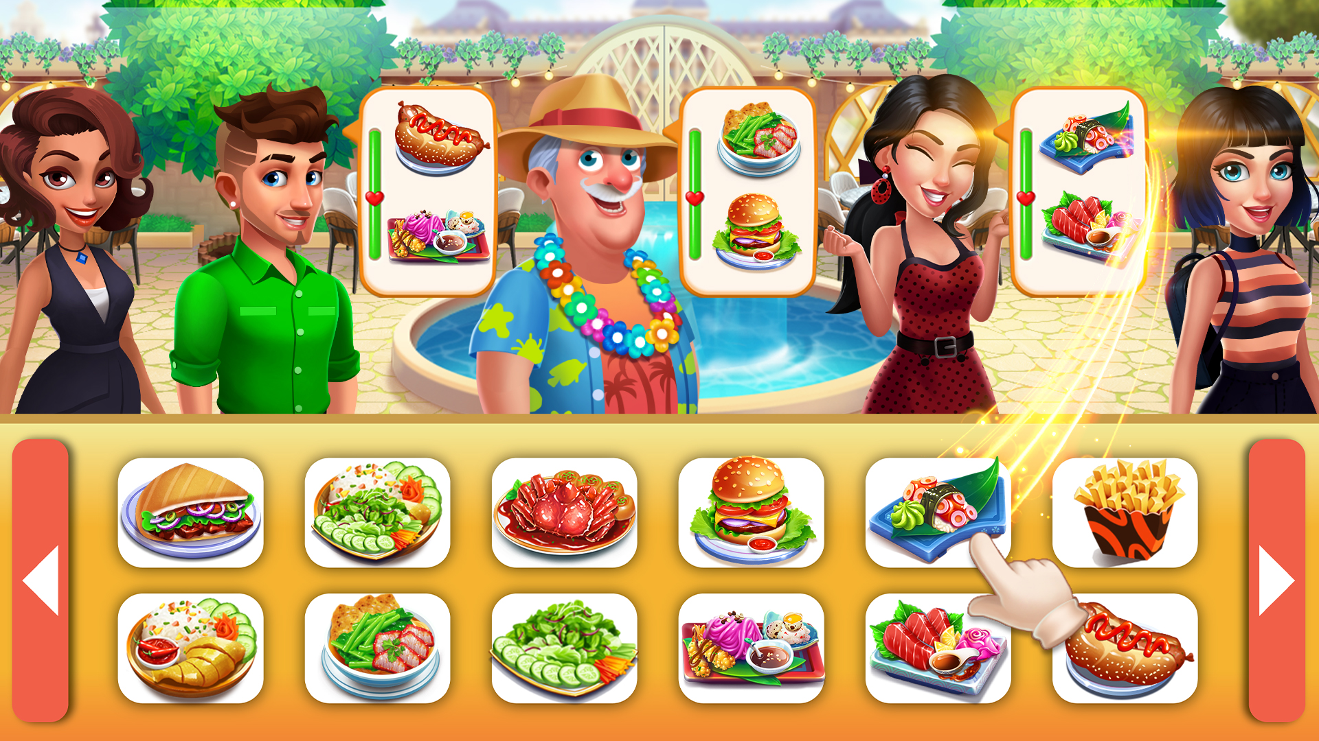 اسکرین شات 2 بازی Cooking Us: Master Chef