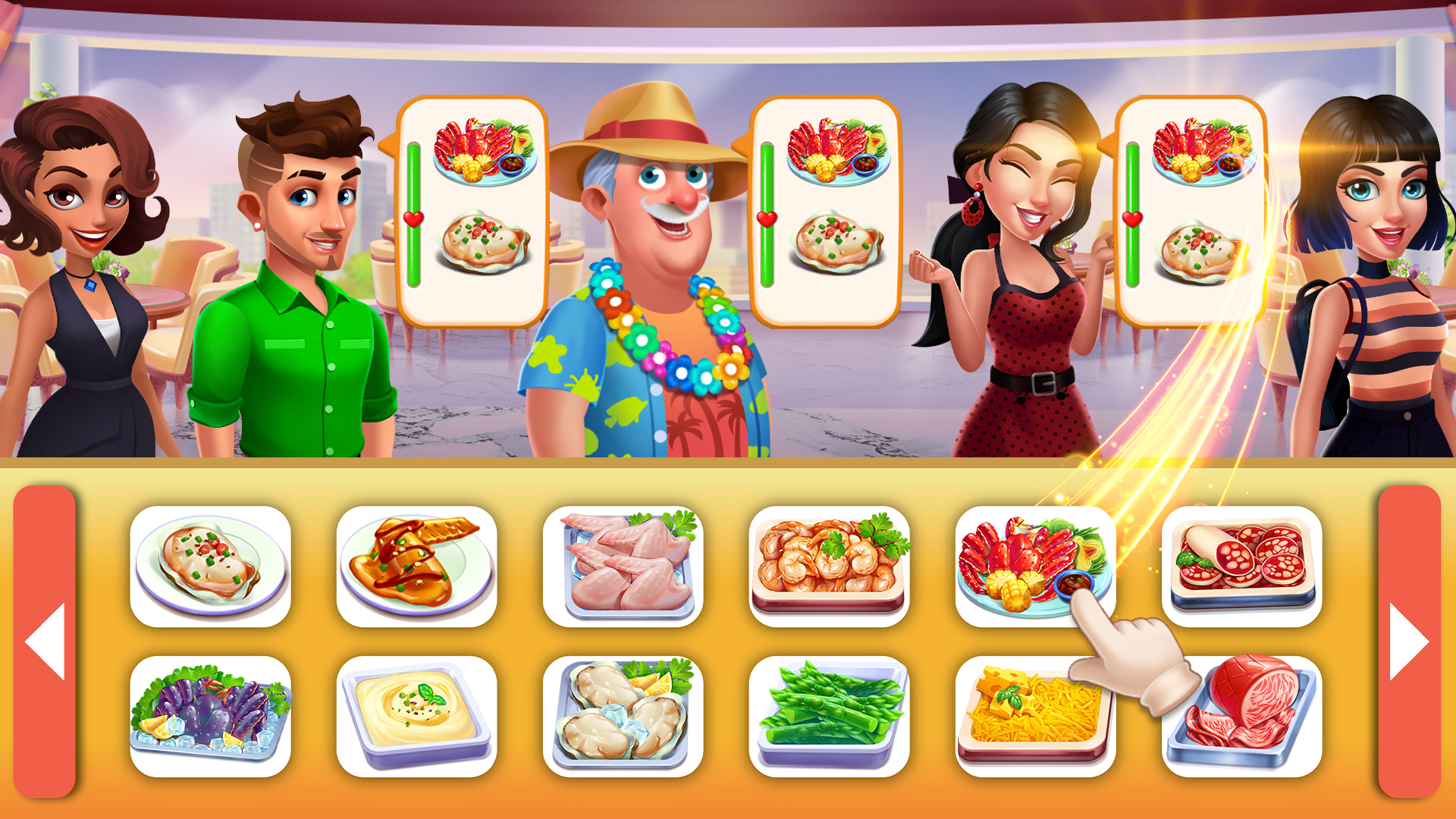 اسکرین شات 1 بازی Cooking Us: Master Chef