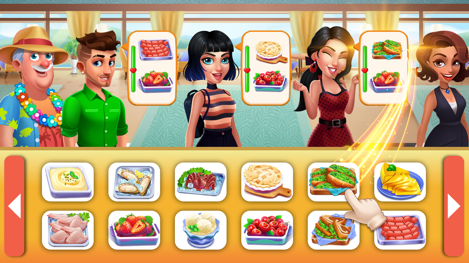 اسکرین شات 3 بازی Cooking Us: Master Chef