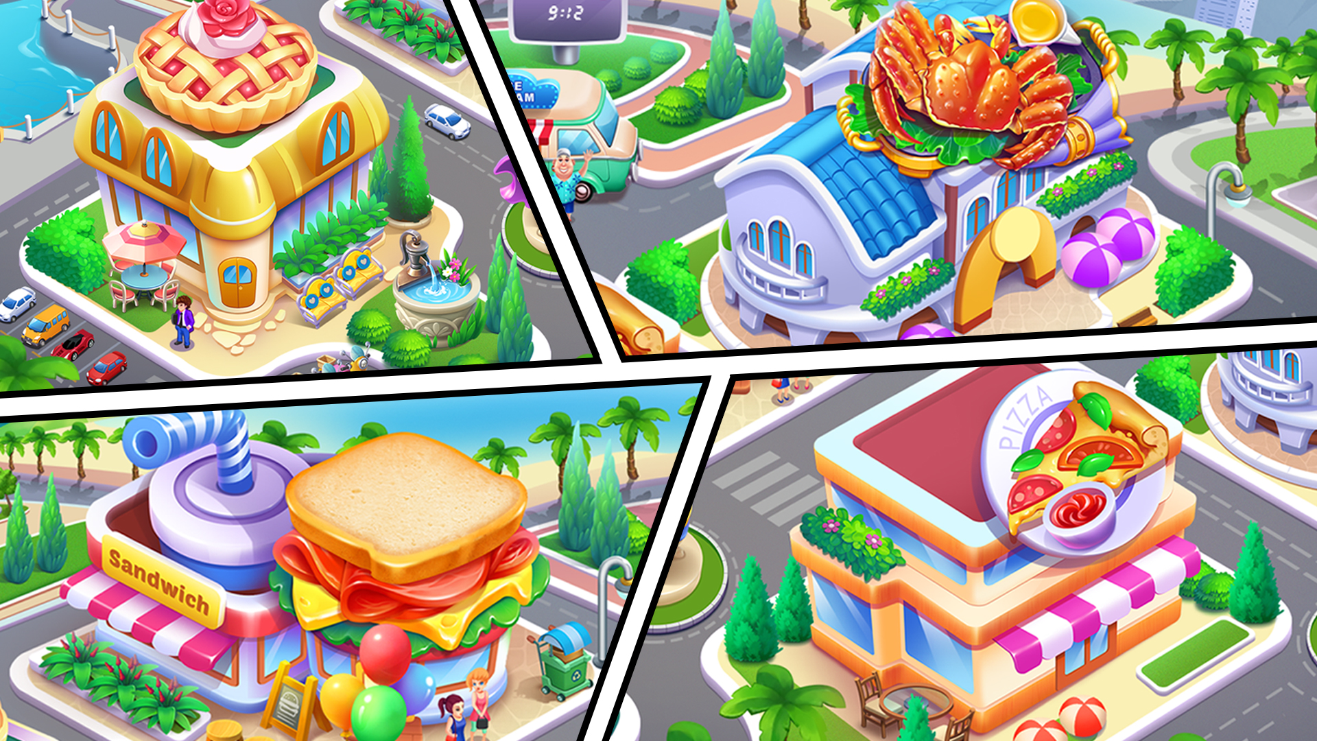 اسکرین شات 5 بازی Cooking Us: Master Chef