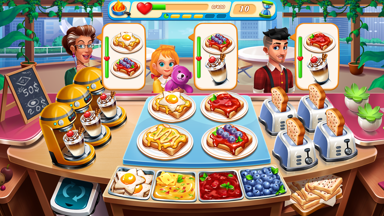 اسکرین شات 1 بازی Cooking Marina - cooking games