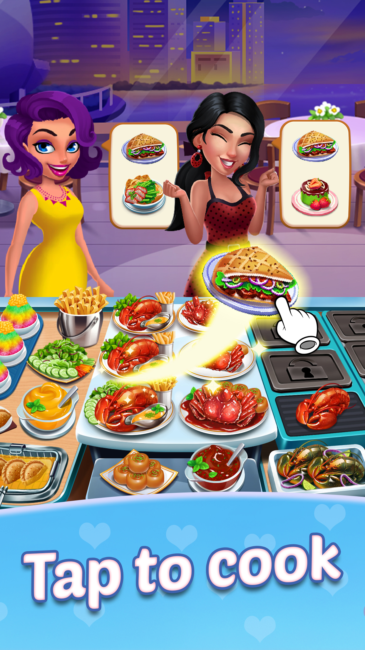 اسکرین شات 6 بازی Cooking Marina - cooking games