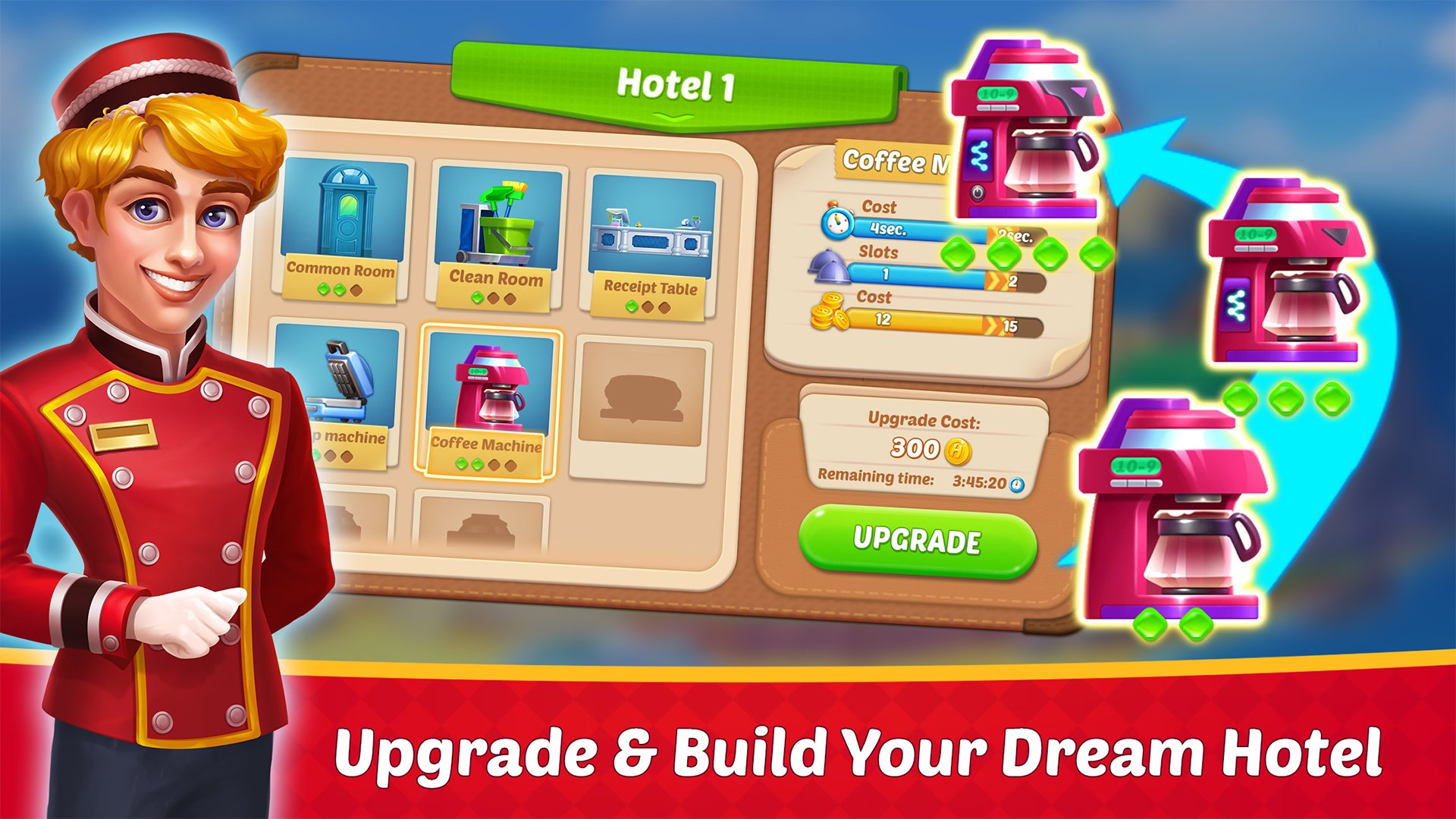 اسکرین شات 7 بازی Dream Hotel: Hotel Manager