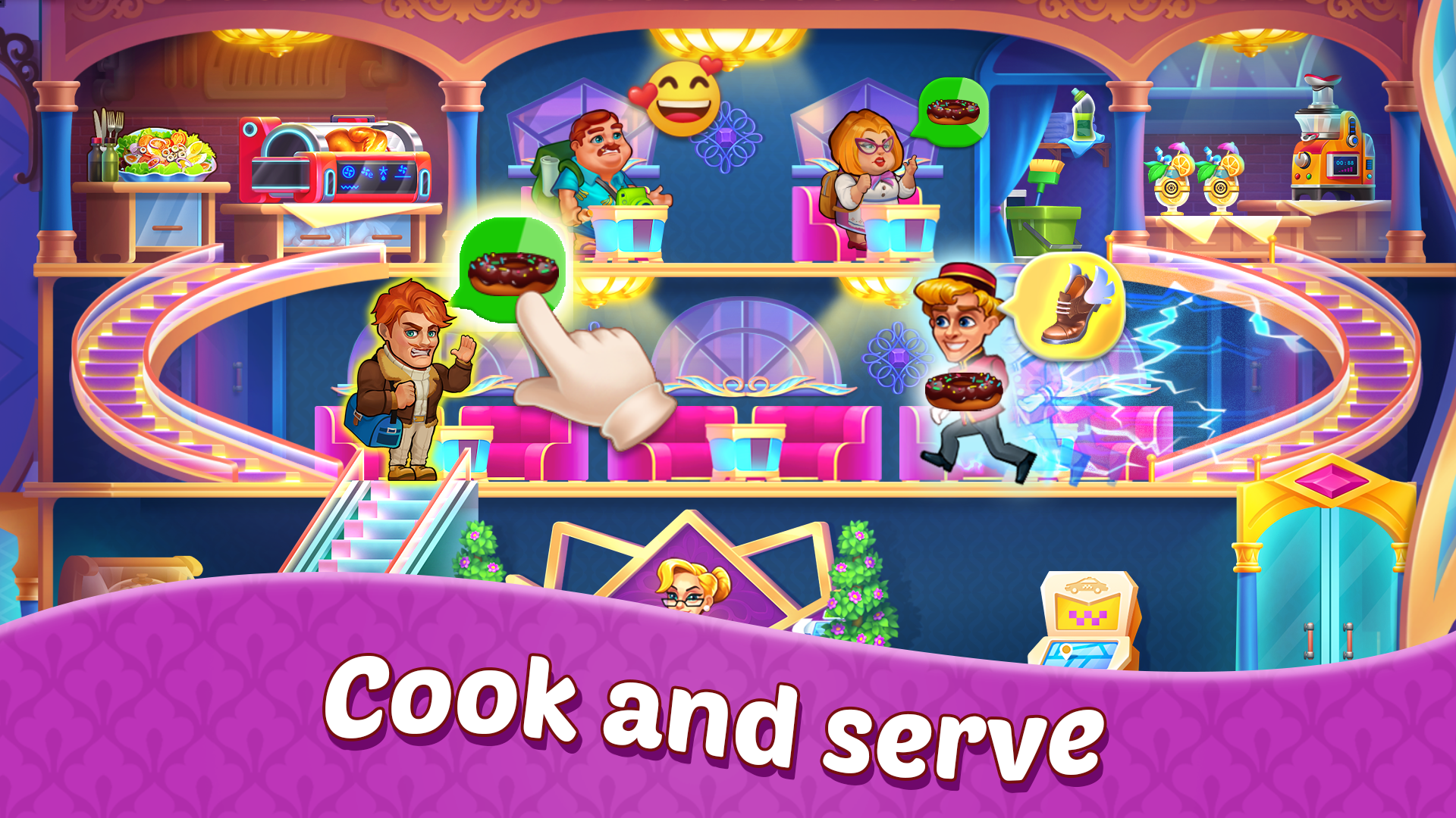 اسکرین شات 2 بازی Dream Restaurant - Hotel games
