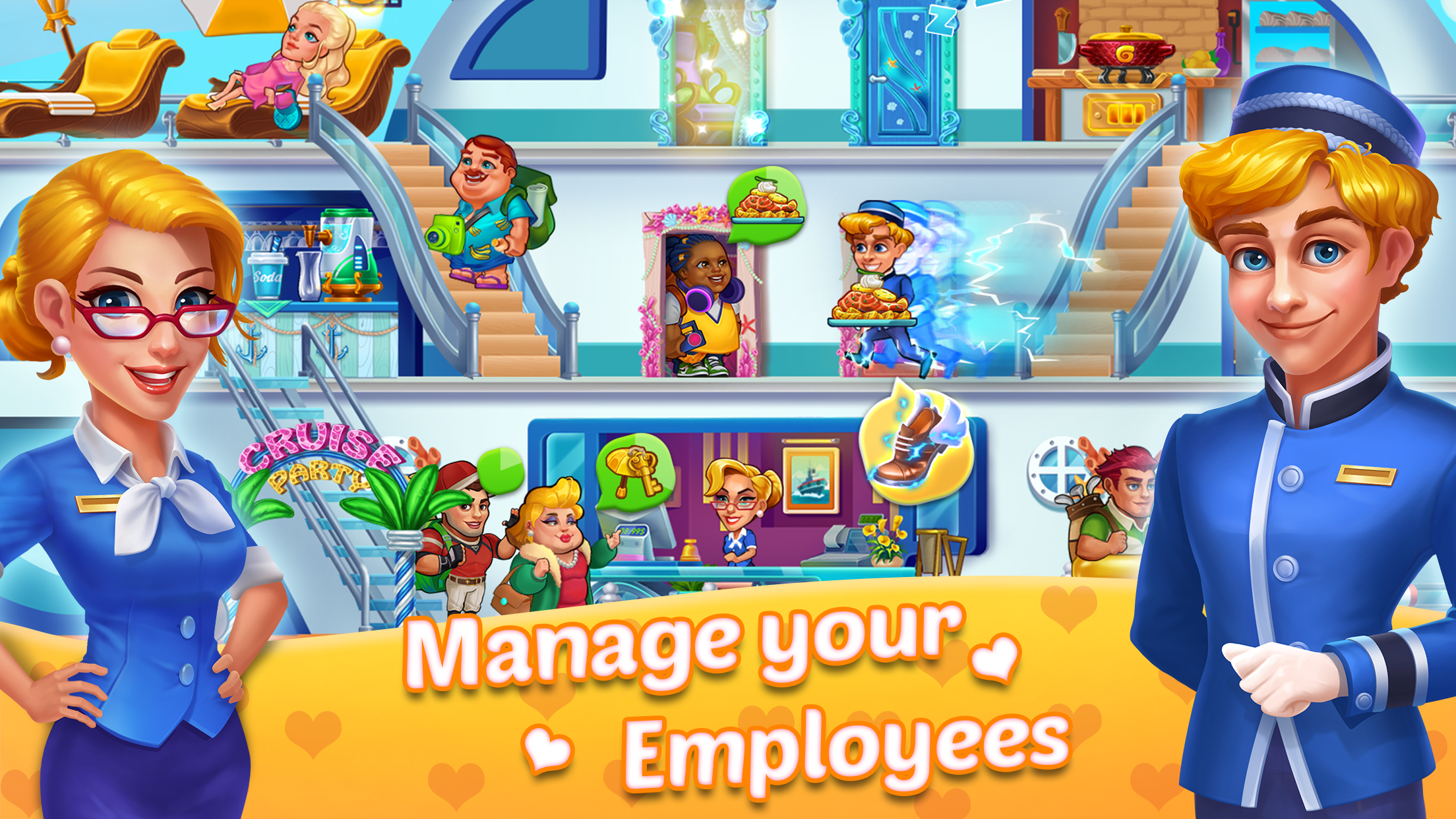 اسکرین شات 4 بازی Hotel Decor: Hotel Manager