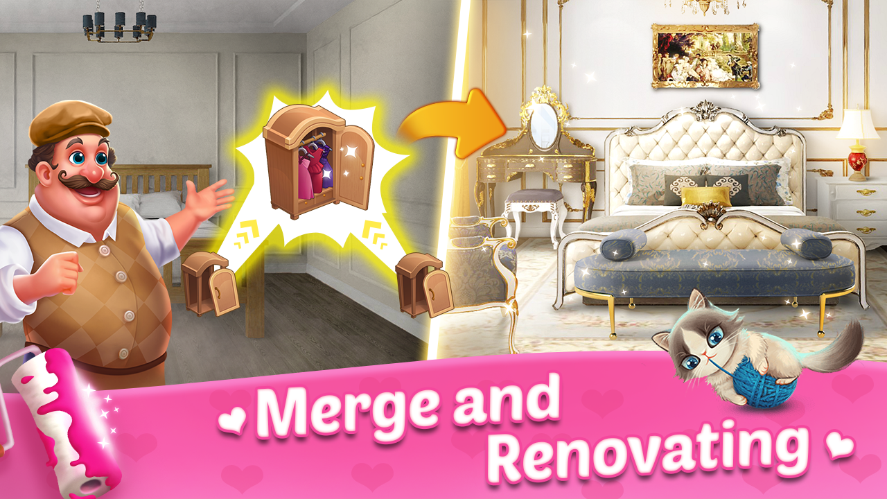 اسکرین شات 2 بازی Merge Dream - Home design