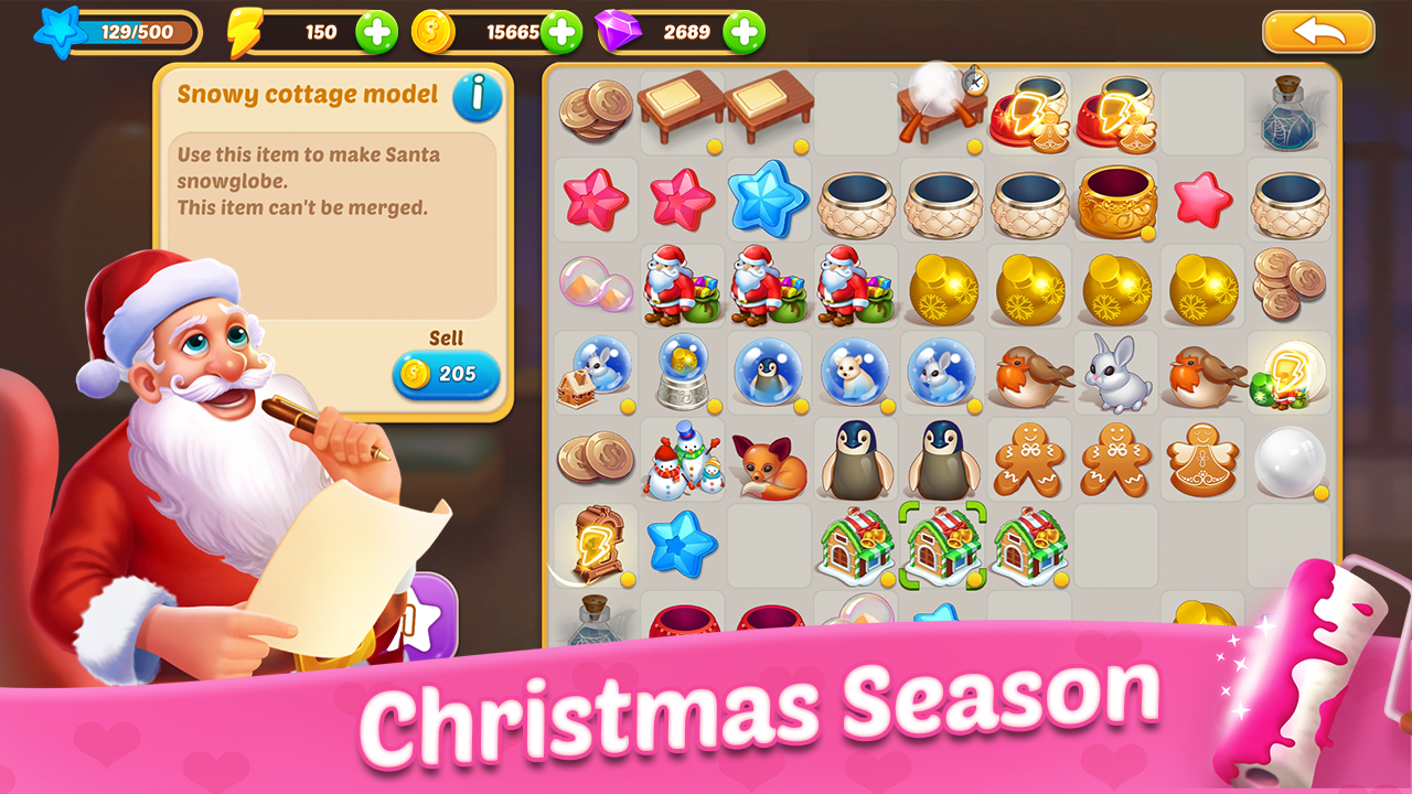 اسکرین شات 1 بازی Merge Dream - Home design