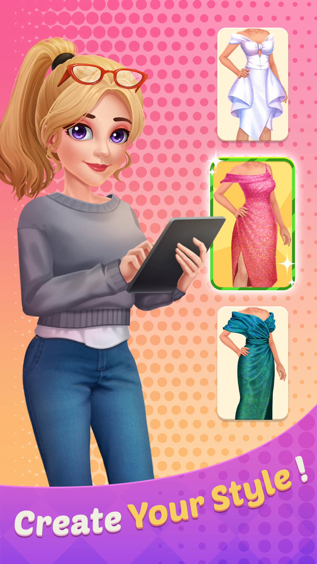 اسکرین شات 3 بازی Makeover Studio - Merge Makeup
