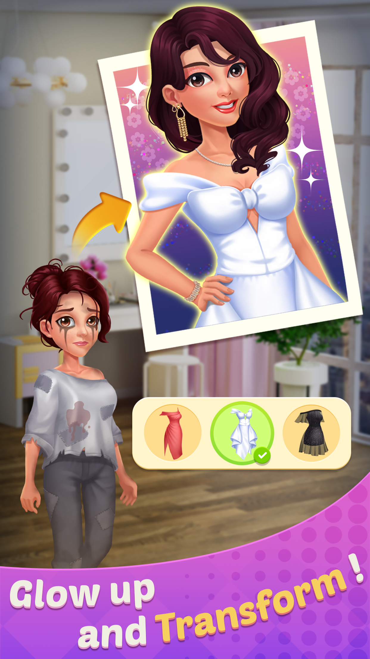اسکرین شات 2 بازی Makeover Studio - Merge Makeup