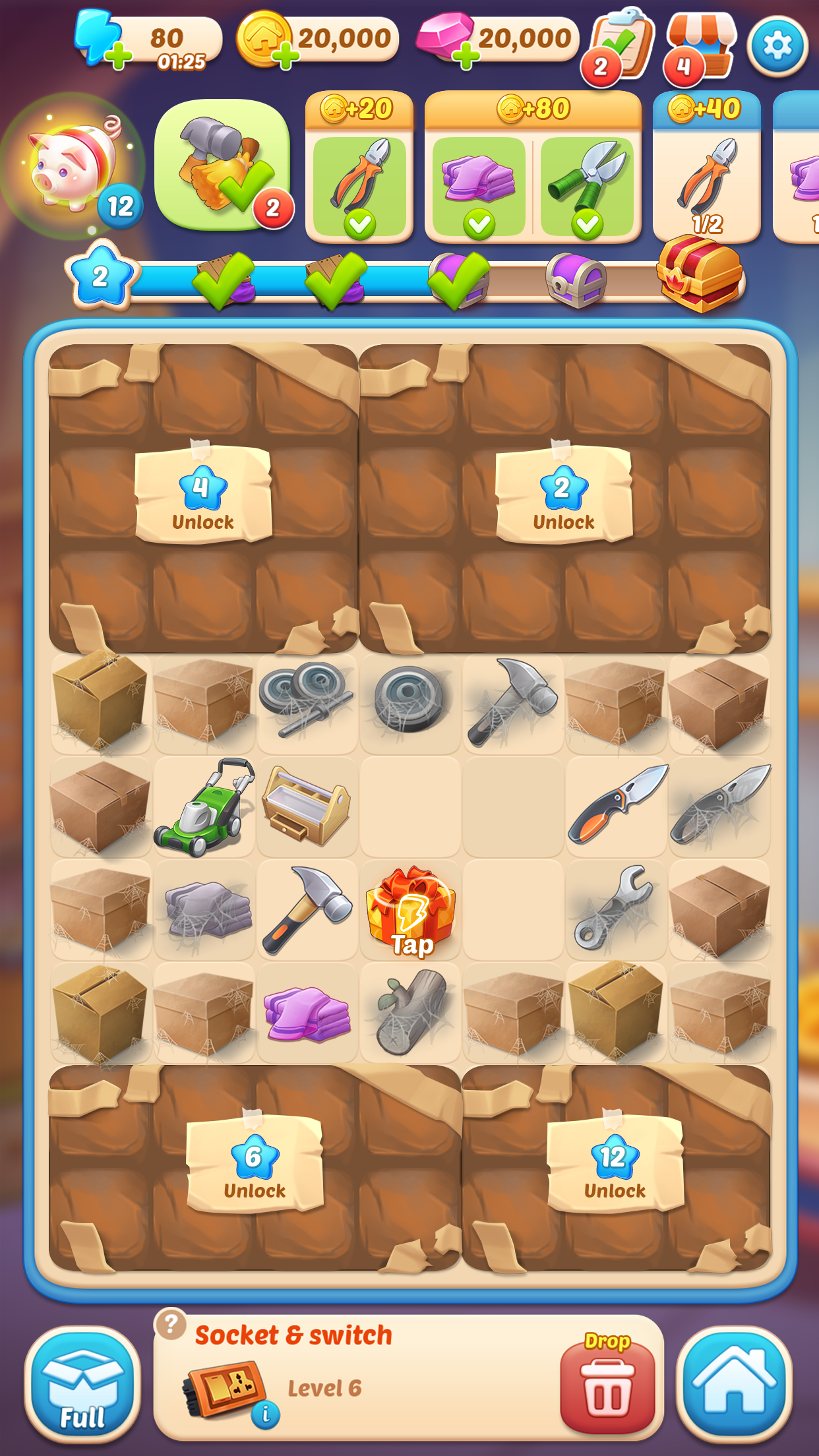 اسکرین شات 7 بازی Merge Memory - Town Decor