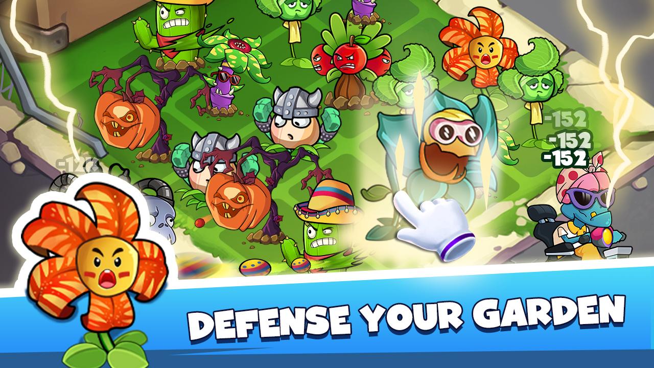 اسکرین شات 6 بازی Merge Plants – Monster Defense