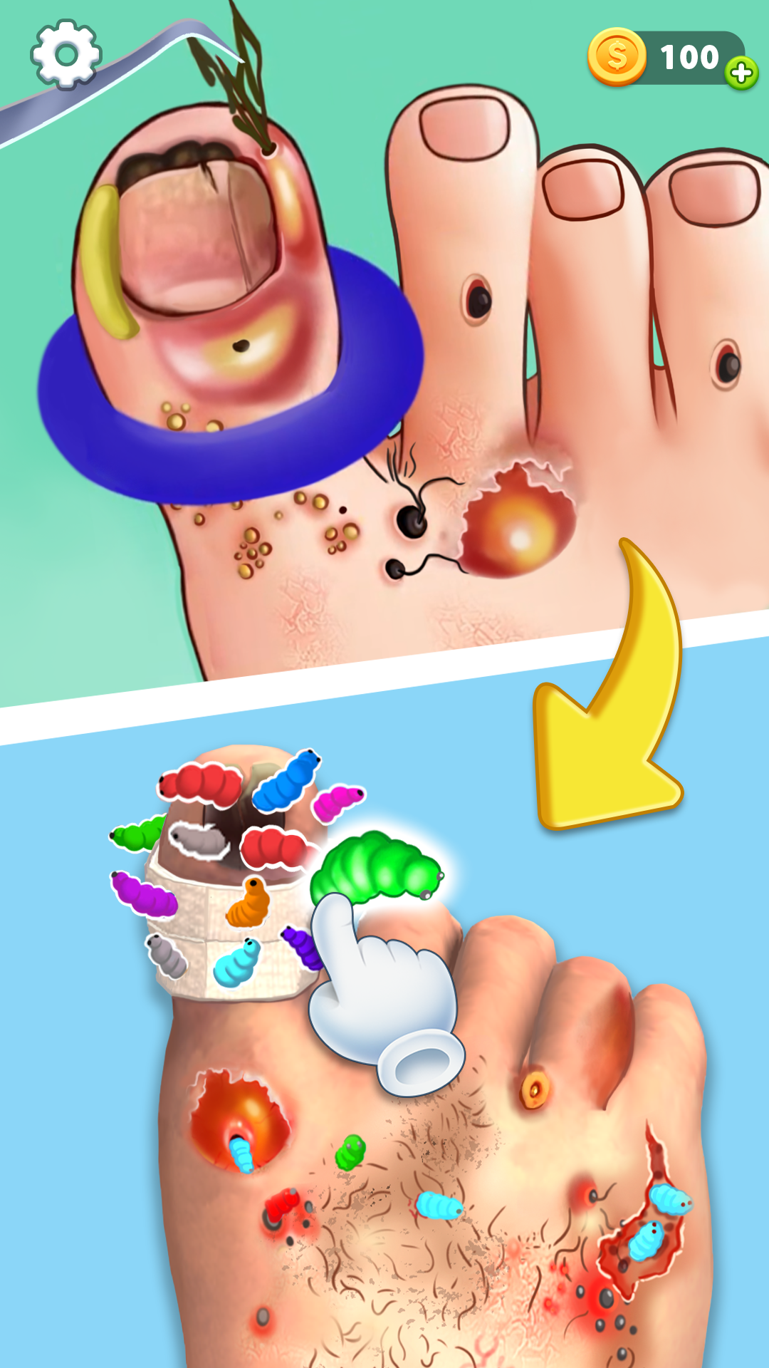 اسکرین شات 4 بازی Screw ASMR 3D: Sort Puzzle