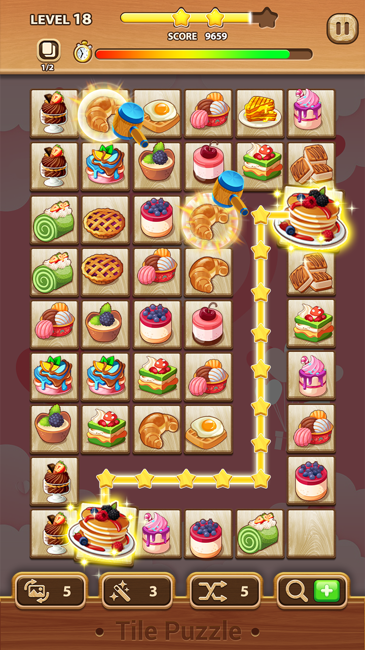 اسکرین شات 2 بازی Tile Puzzle - Connect animals