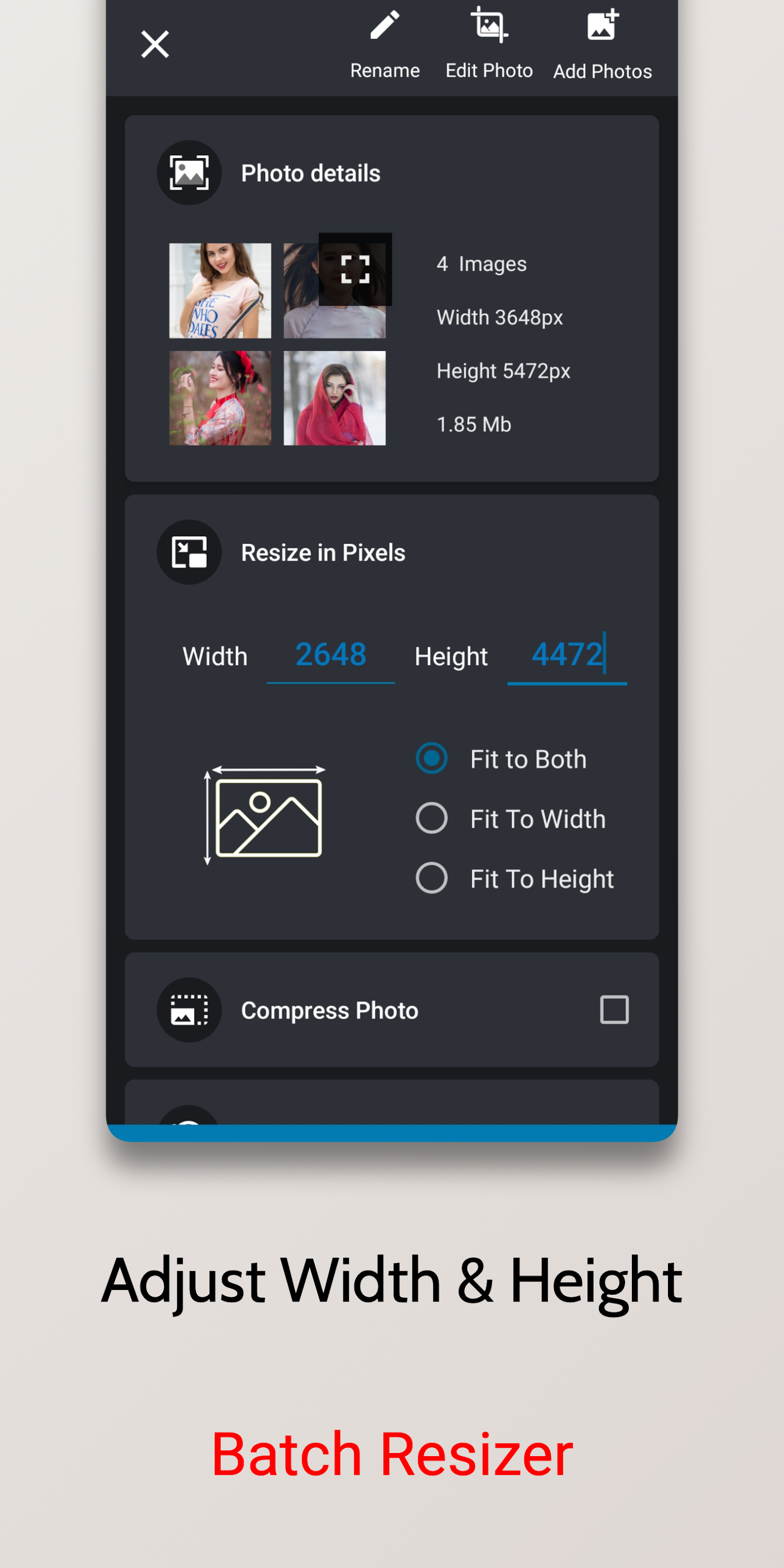 اسکرین شات 4 برنامه Image Converter - PNG/JPG/JPEG