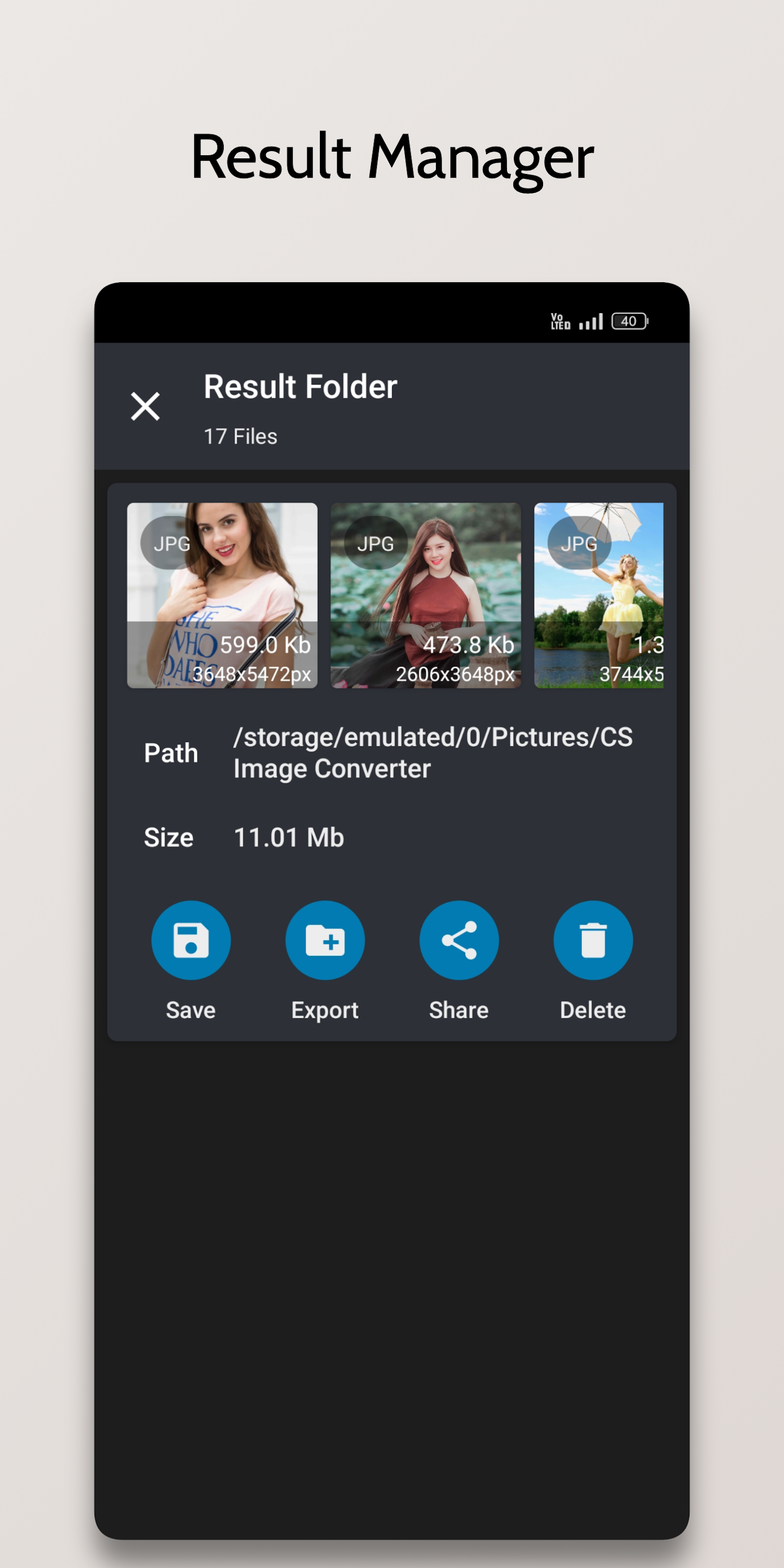 اسکرین شات 8 برنامه Image Converter - PNG/JPG/JPEG