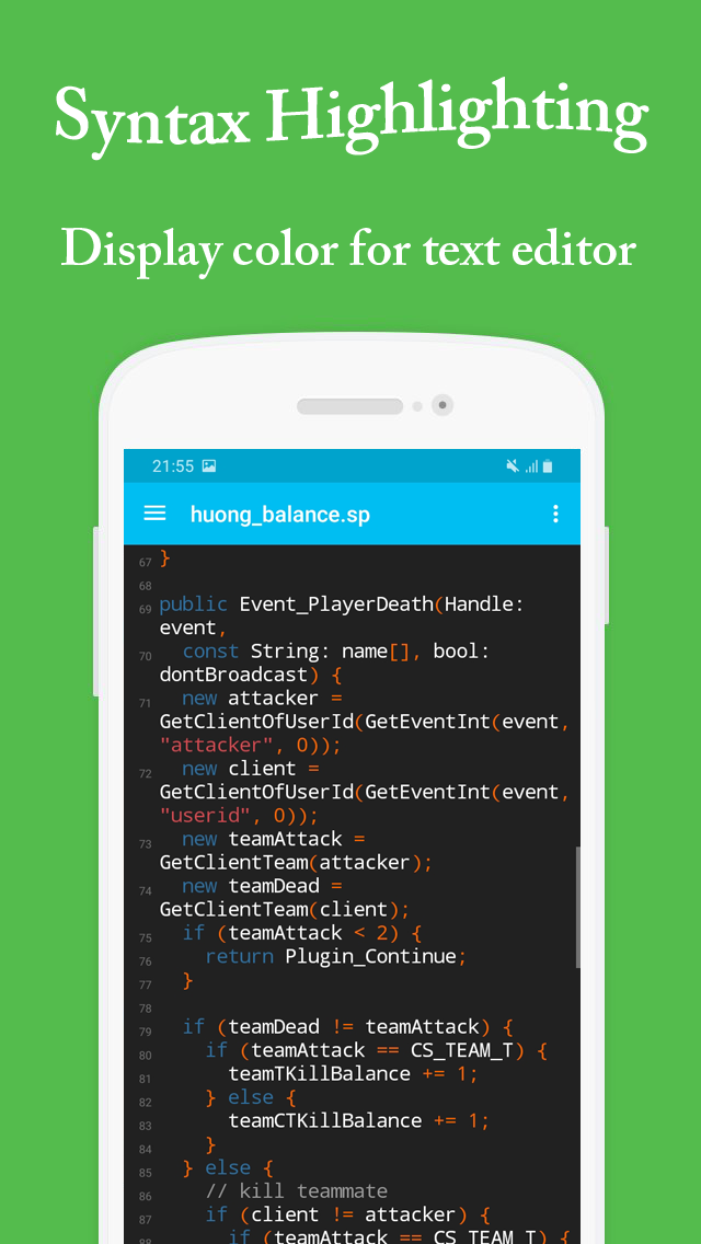اسکرین شات 2 برنامه Sublime Text Editor