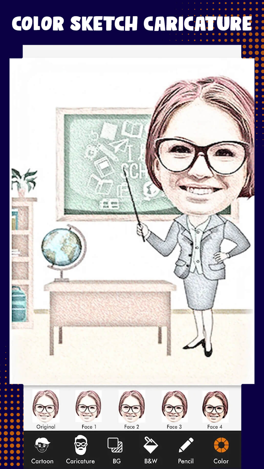 اسکرین شات 6 برنامه Cartoon Caricature Photo Maker