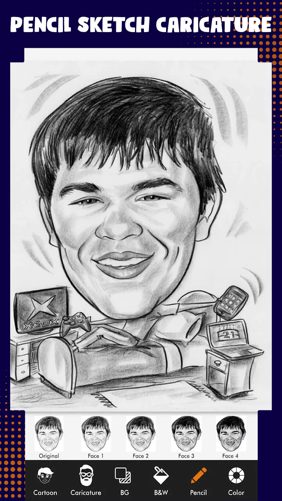 اسکرین شات 5 برنامه Cartoon Caricature Photo Maker