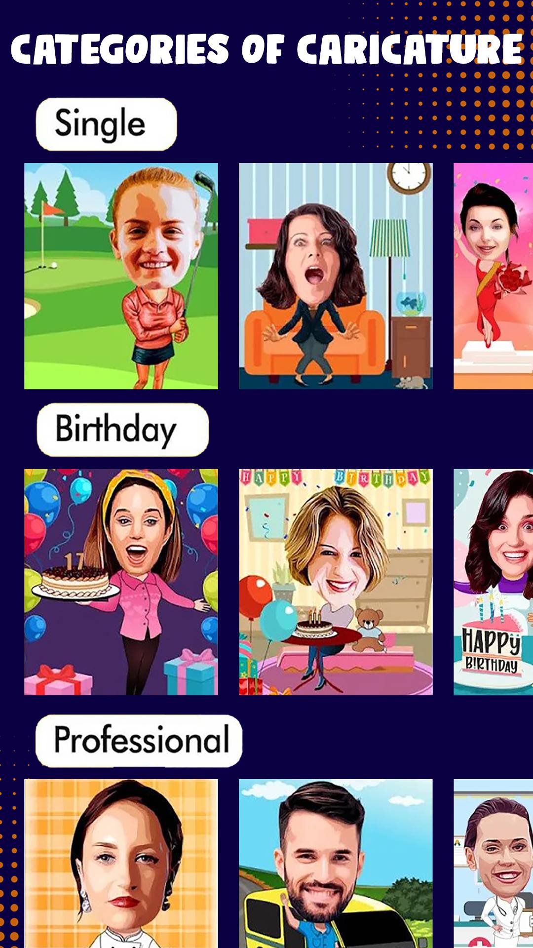 اسکرین شات 3 برنامه Cartoon Caricature Photo Maker