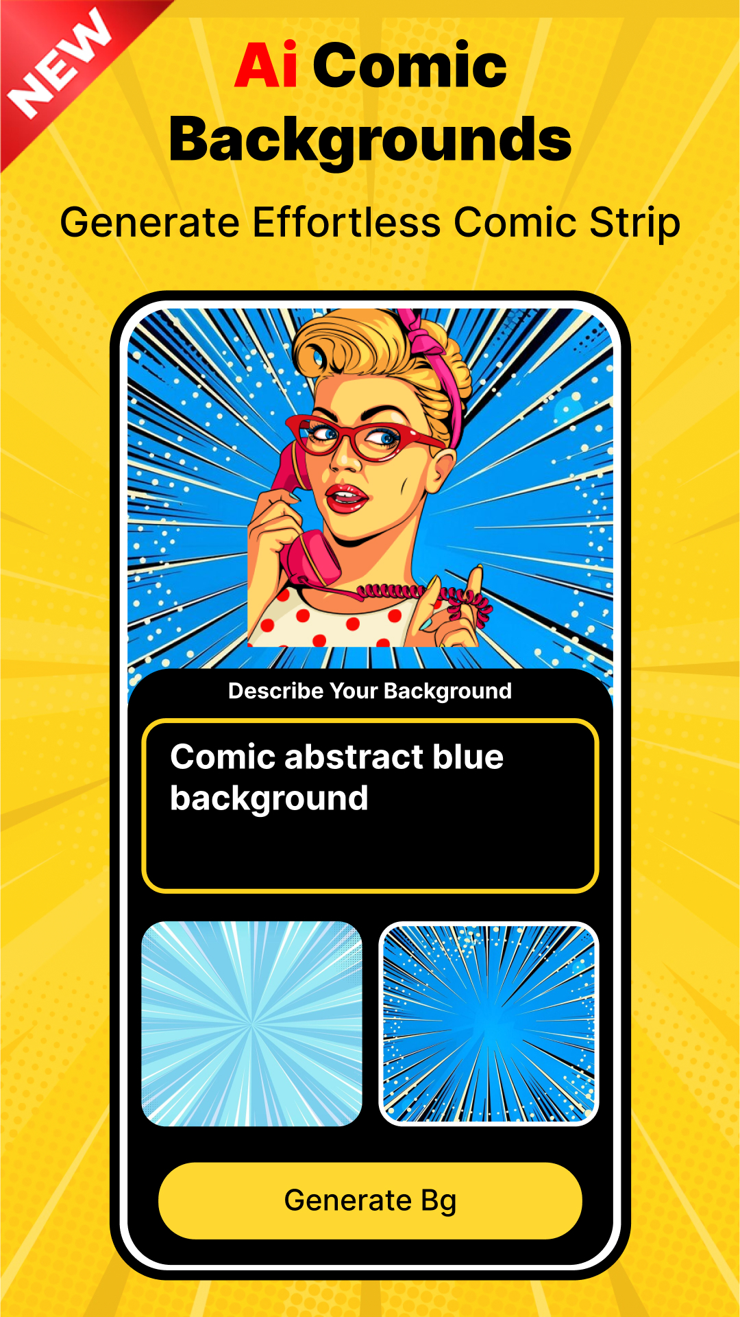 اسکرین شات 4 برنامه Cartoon Comic Strip Maker