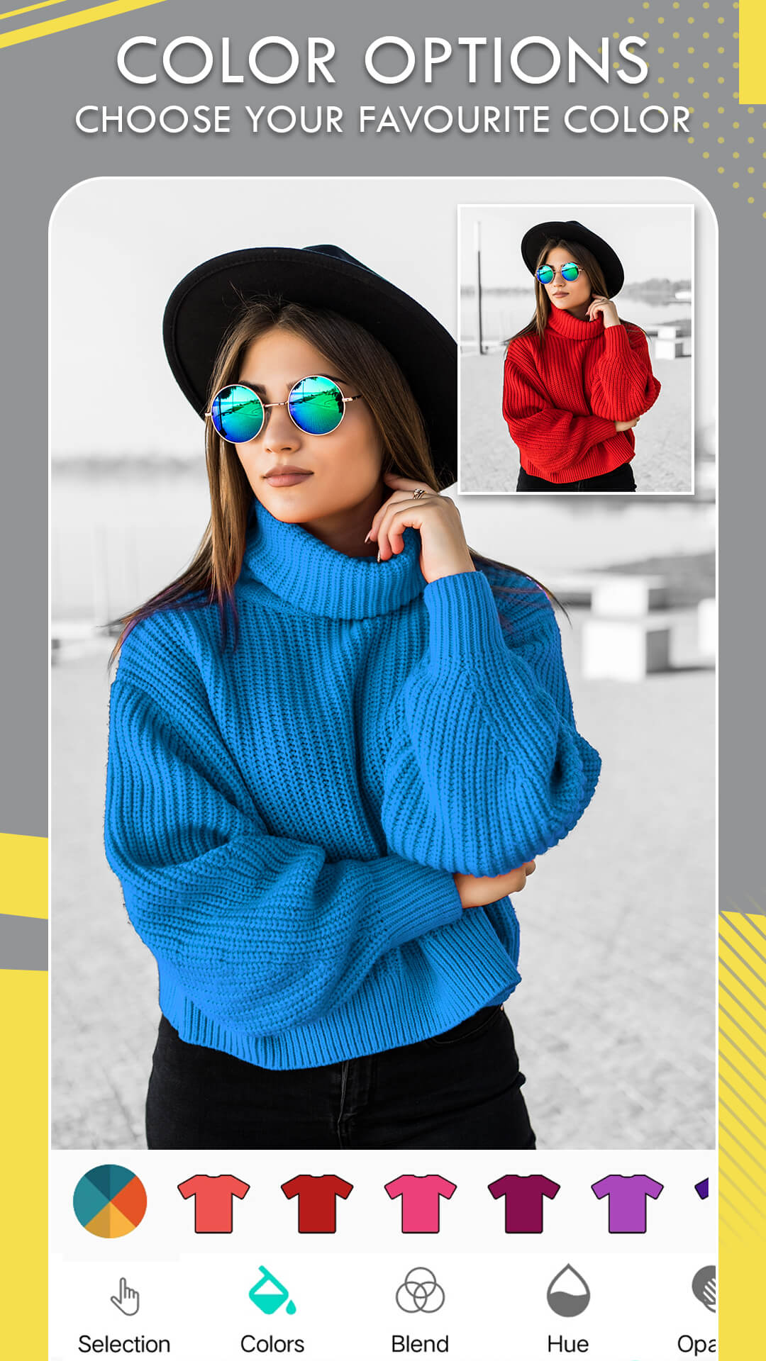 اسکرین شات 3 برنامه Change Dress And Clothe Color