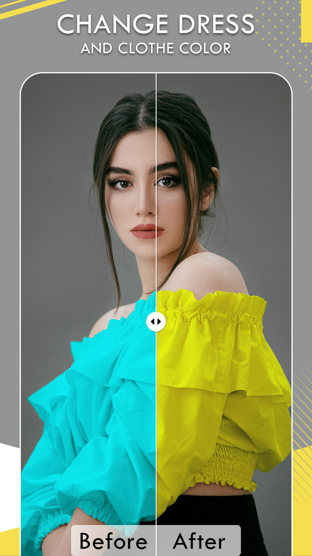اسکرین شات 1 برنامه Change Dress And Clothe Color