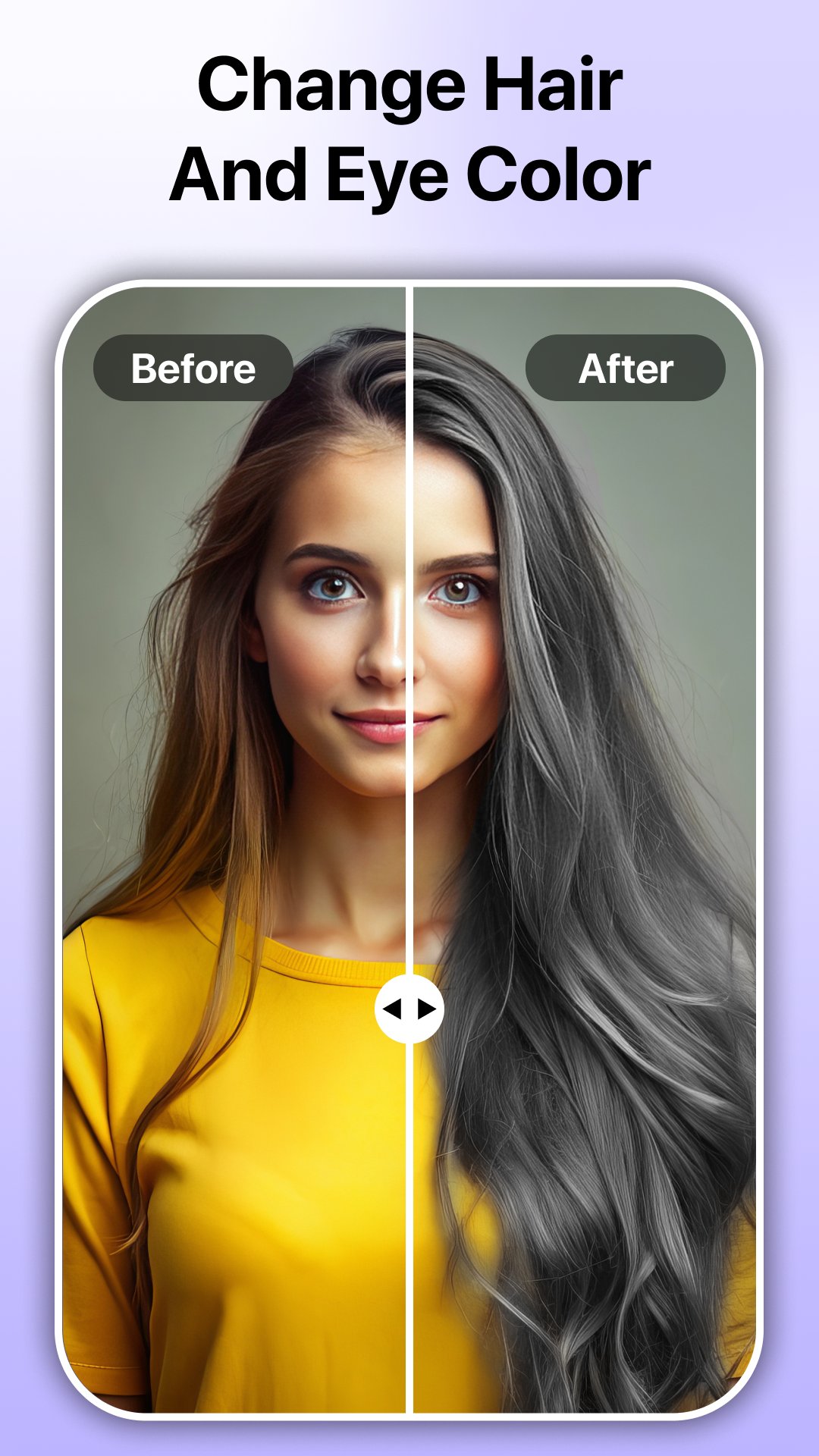 اسکرین شات 1 برنامه Change Hair And Eye Color