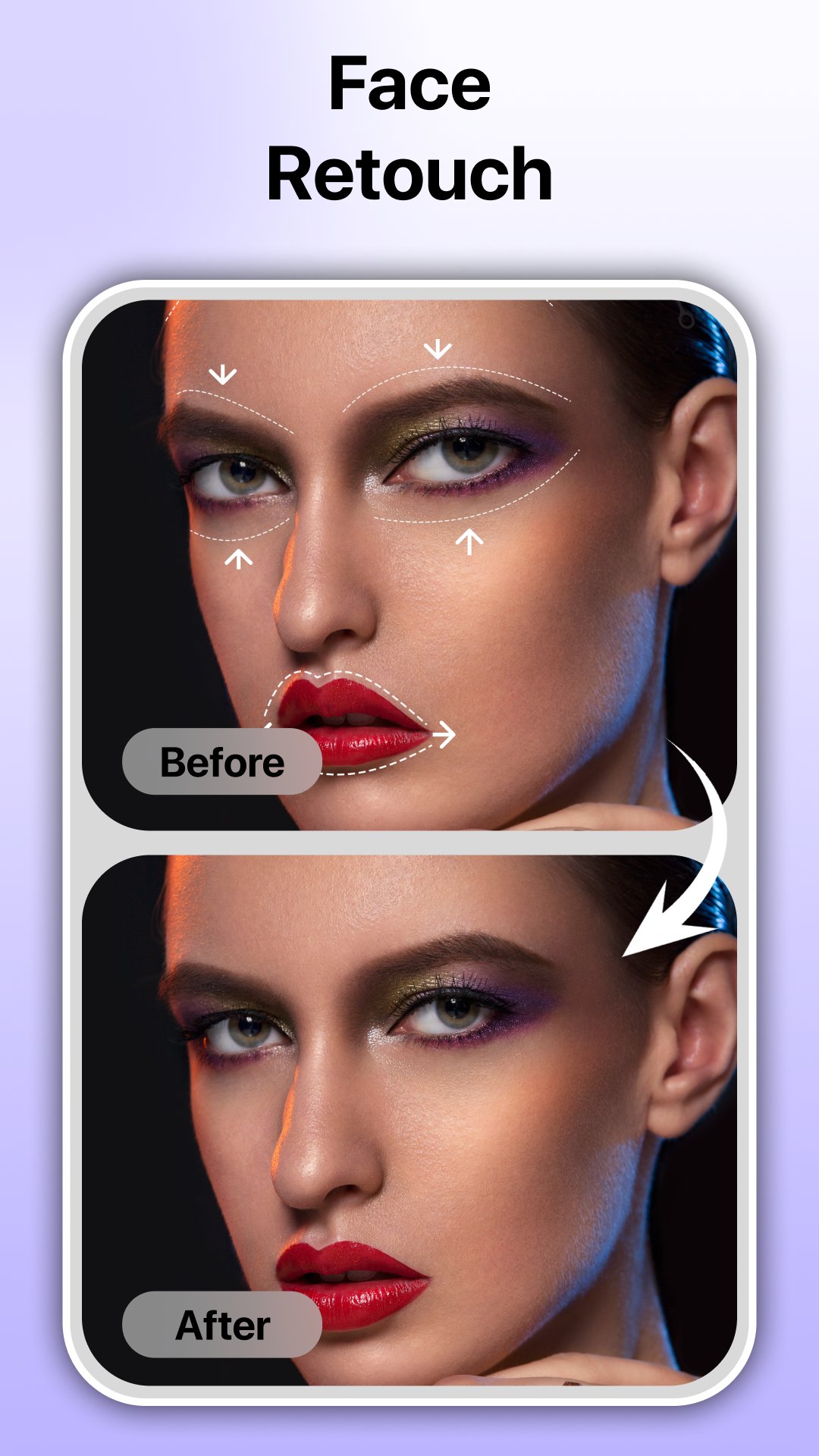 اسکرین شات 6 برنامه Change Hair And Eye Color