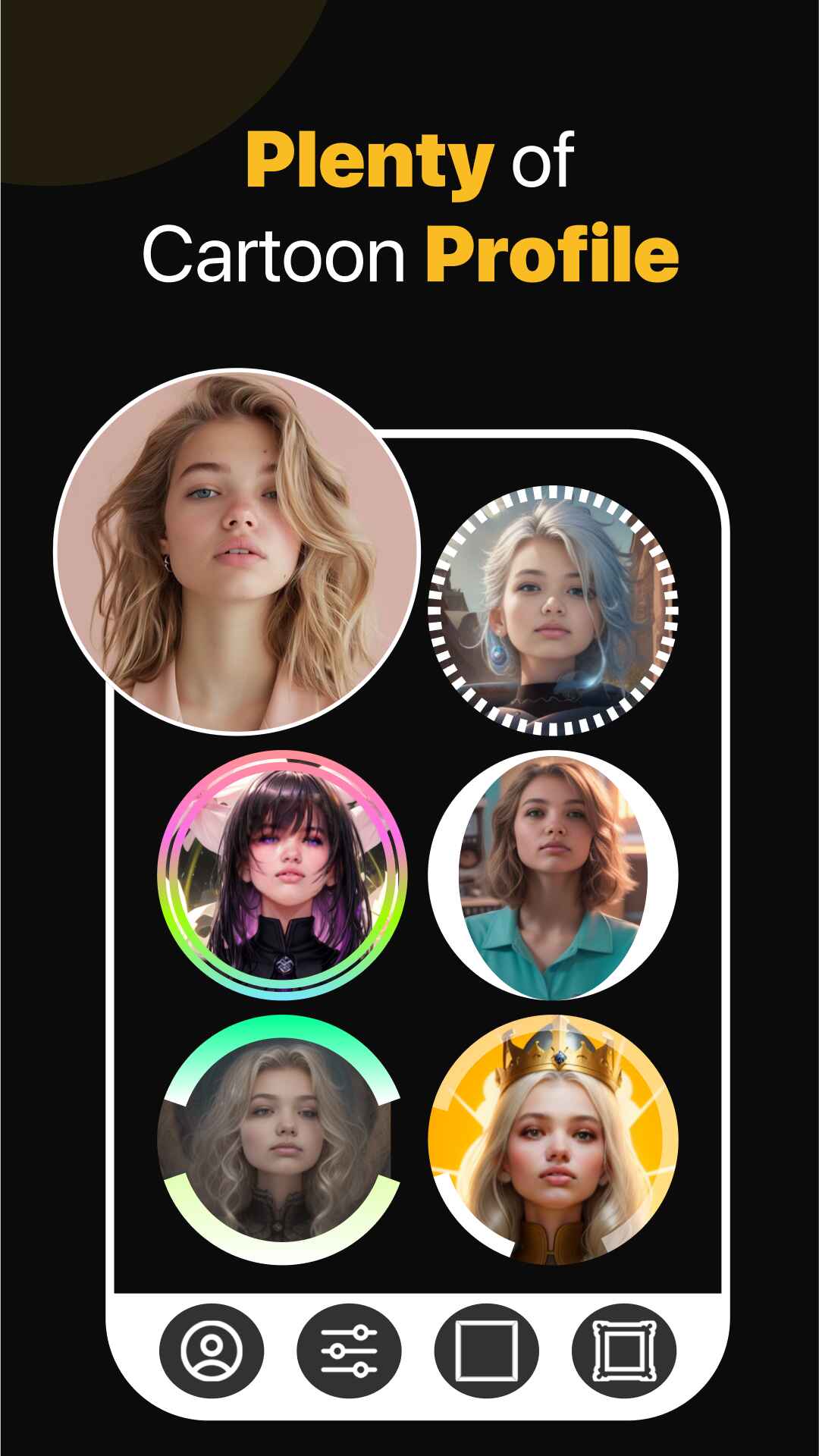 اسکرین شات 6 برنامه AI Anime Photo Editor