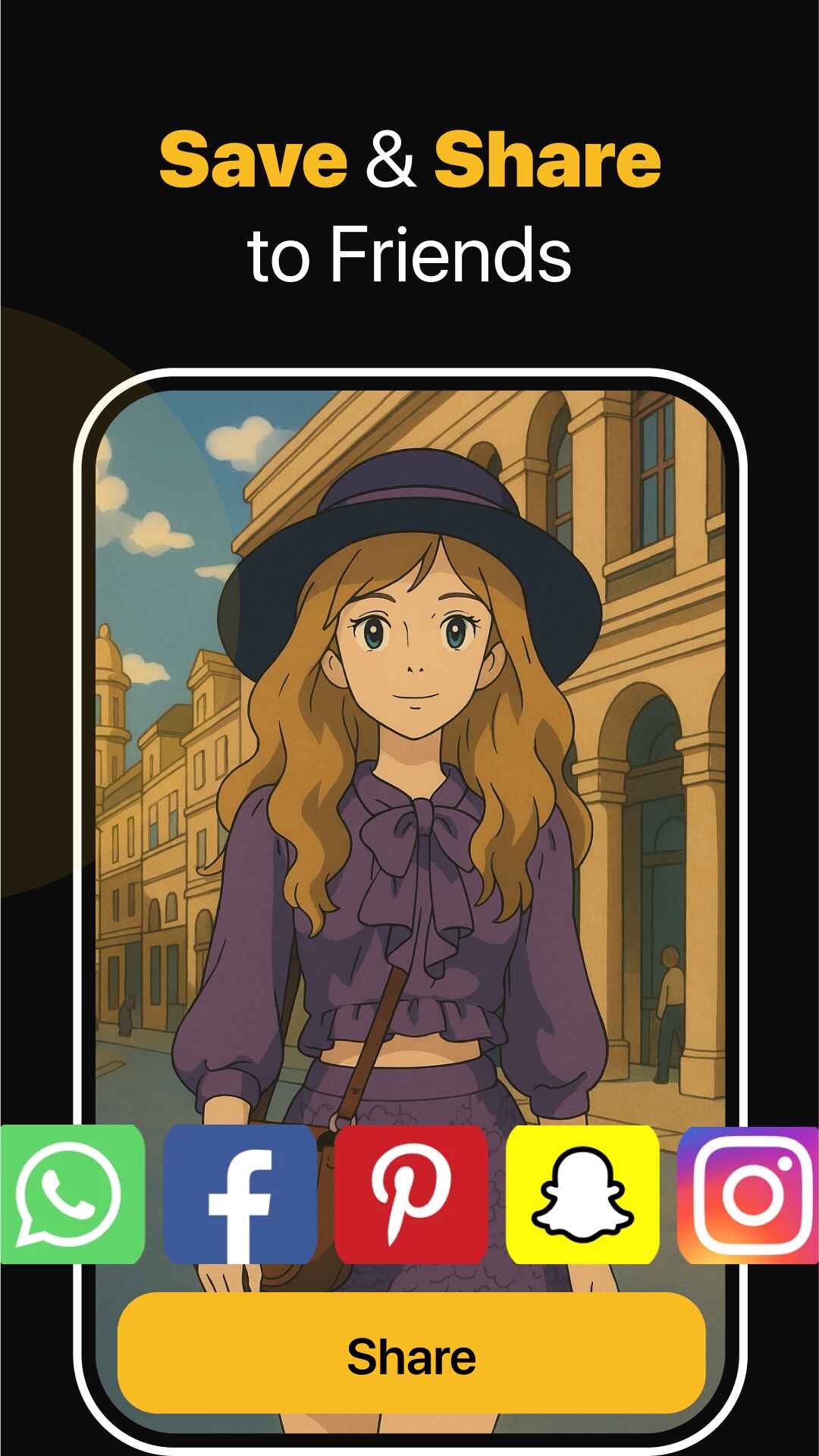 اسکرین شات 7 برنامه AI Anime Photo Editor