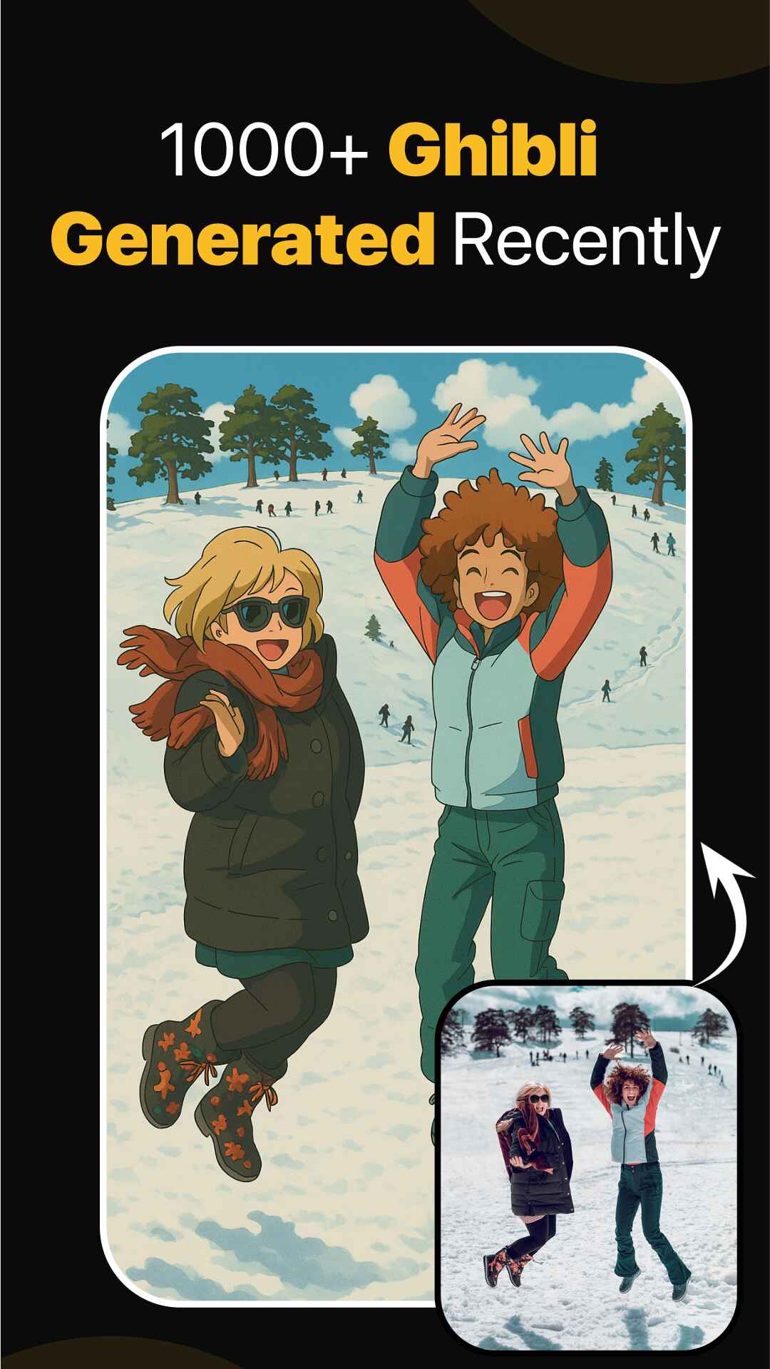 اسکرین شات 3 برنامه AI Anime Photo Editor